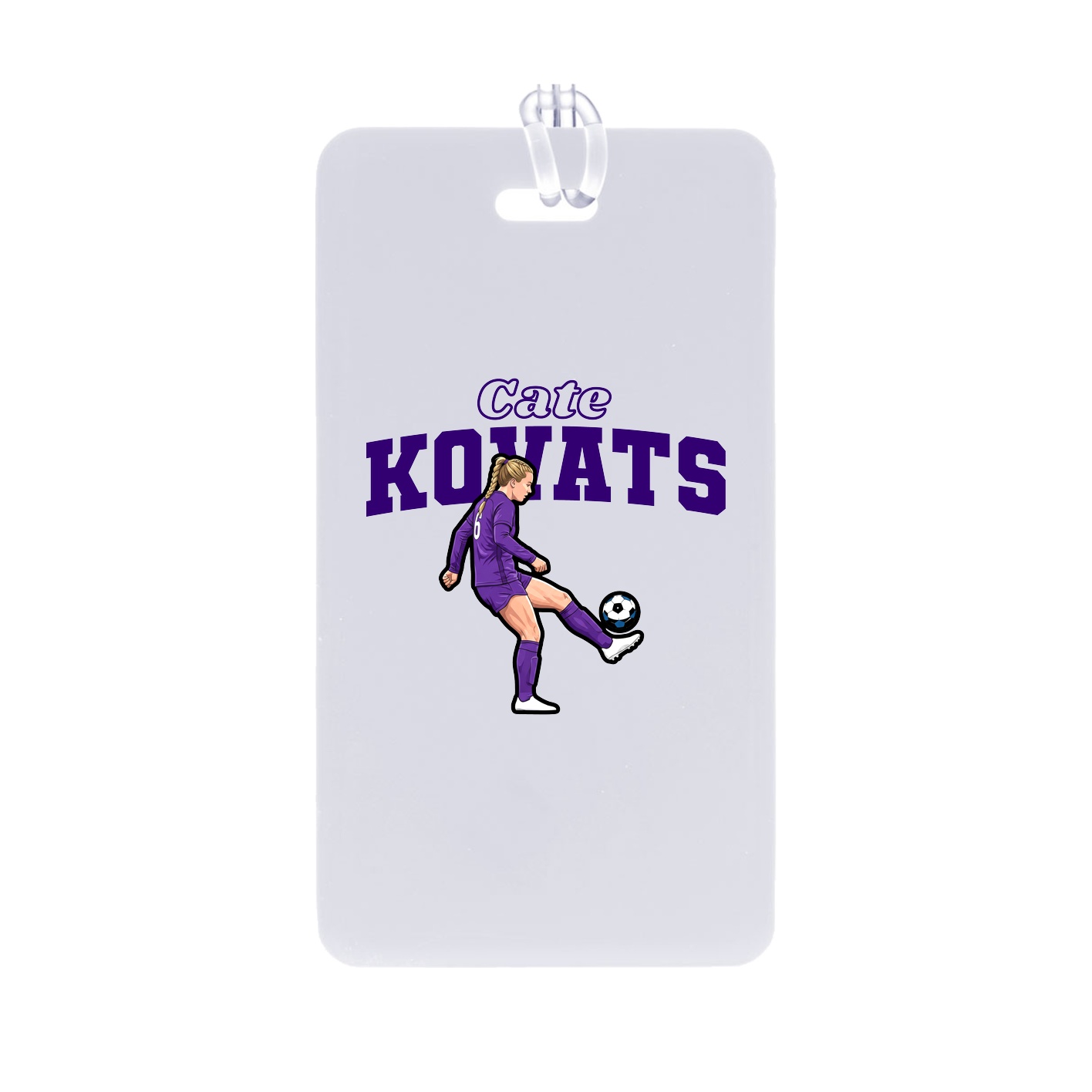Bag Tag — Name Arch in Classic