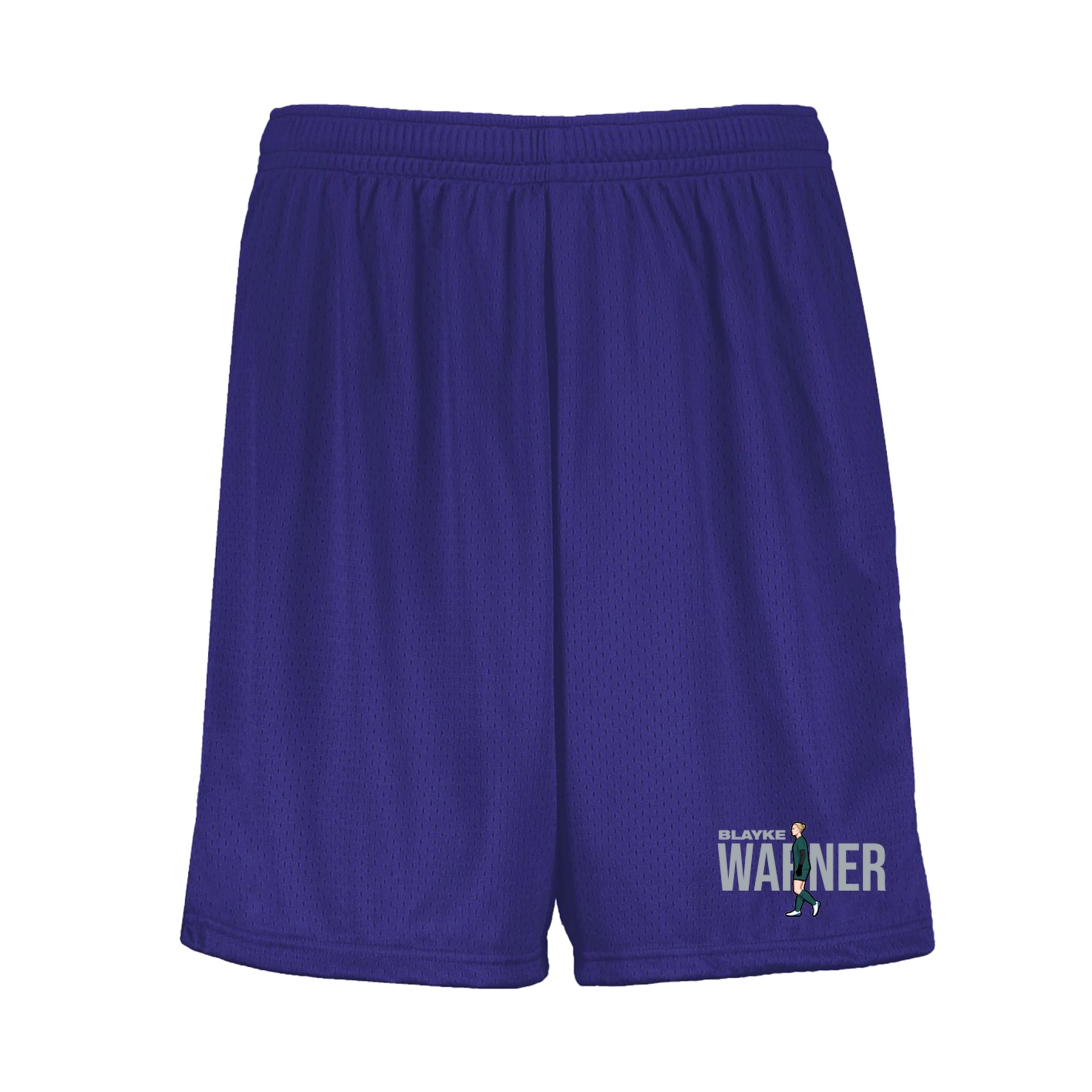 Shorts — Player Name in Purple