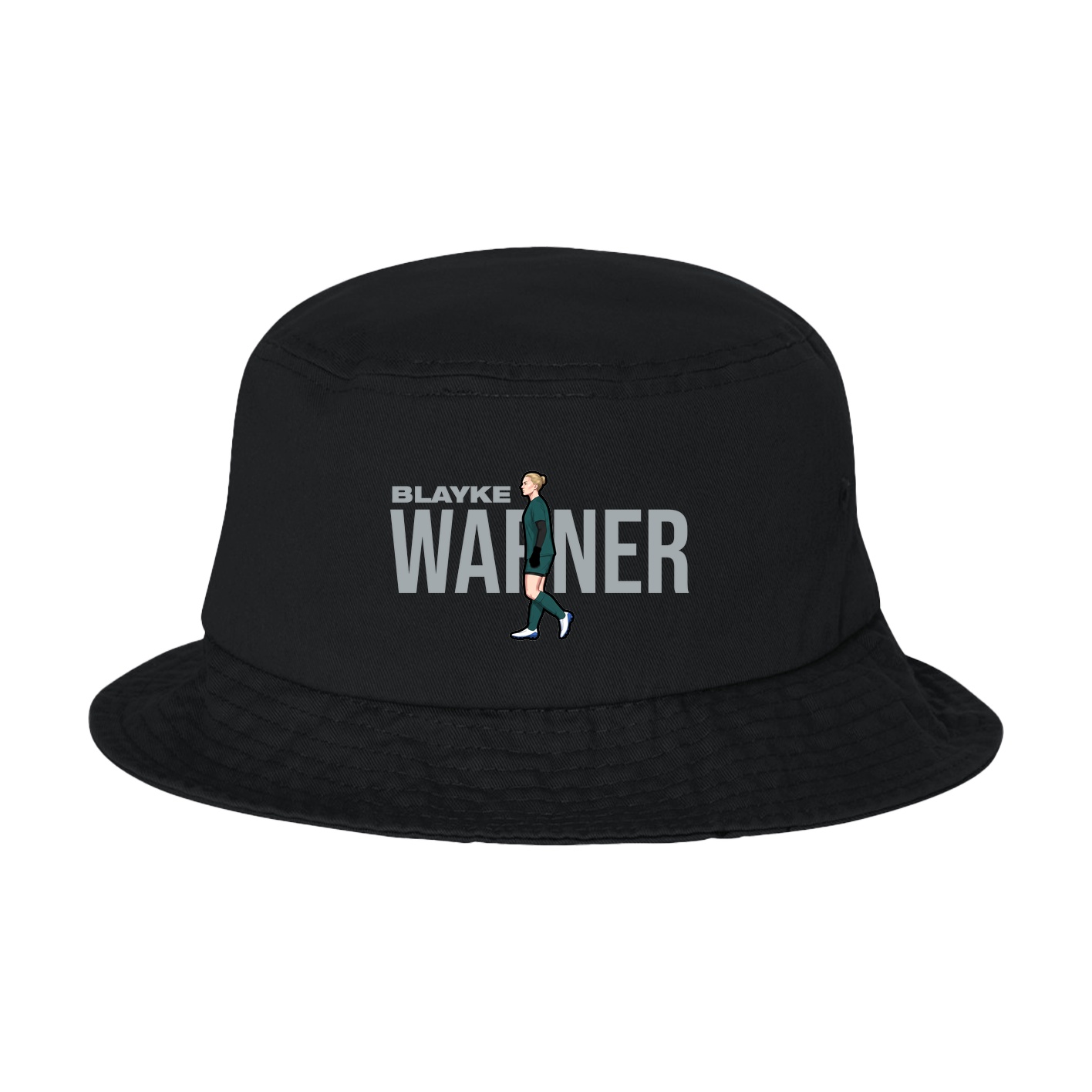 Bucket Cap — Player Name in Black