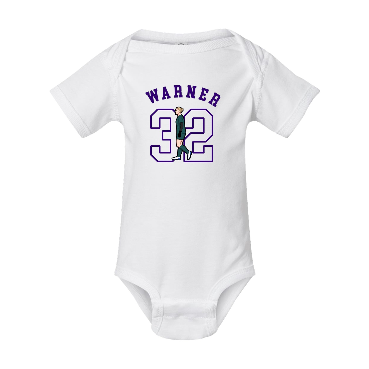 Baby Onesie — Shirsey Arch in White
