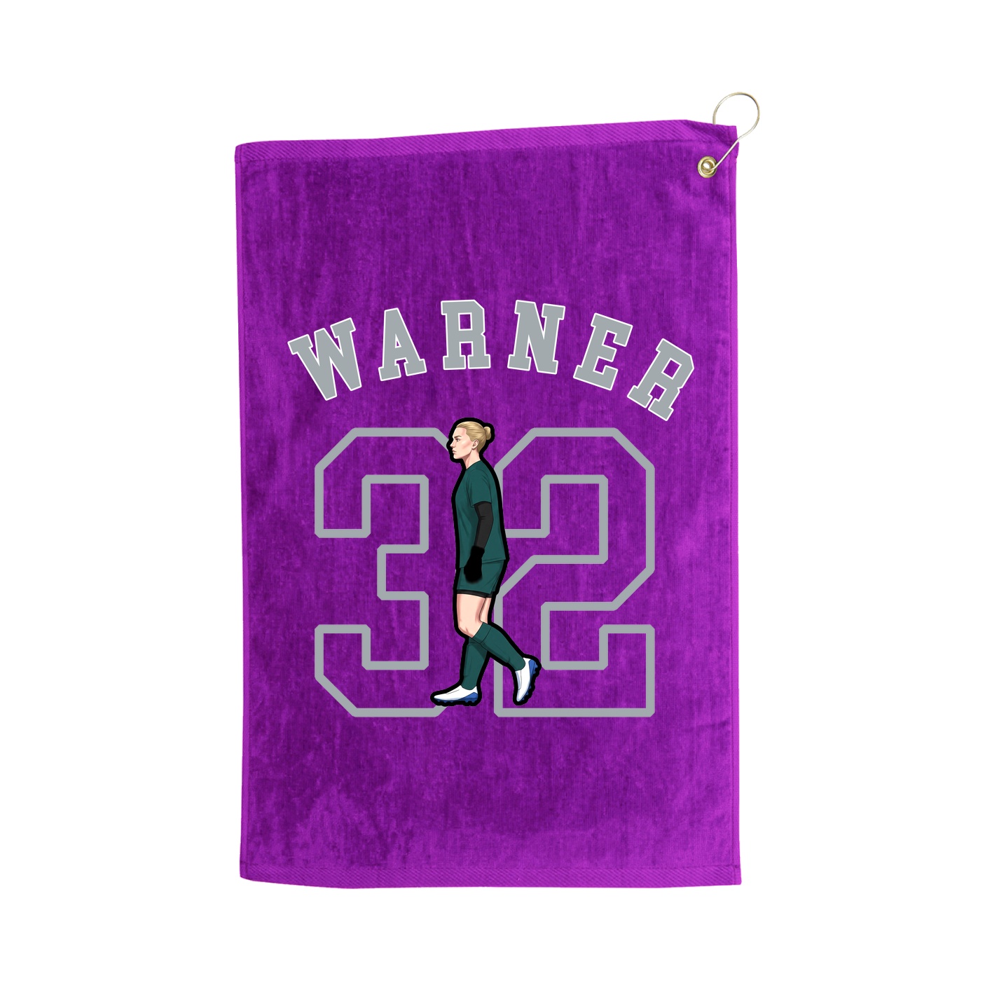 Golf Towel — Shirsey Arch in Purple