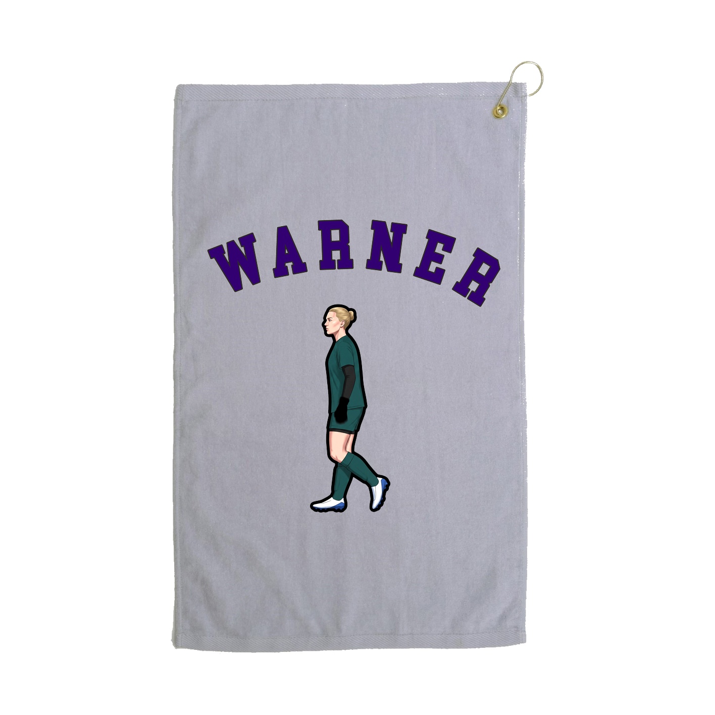 Golf Towel — Shirsey Arch in Grey