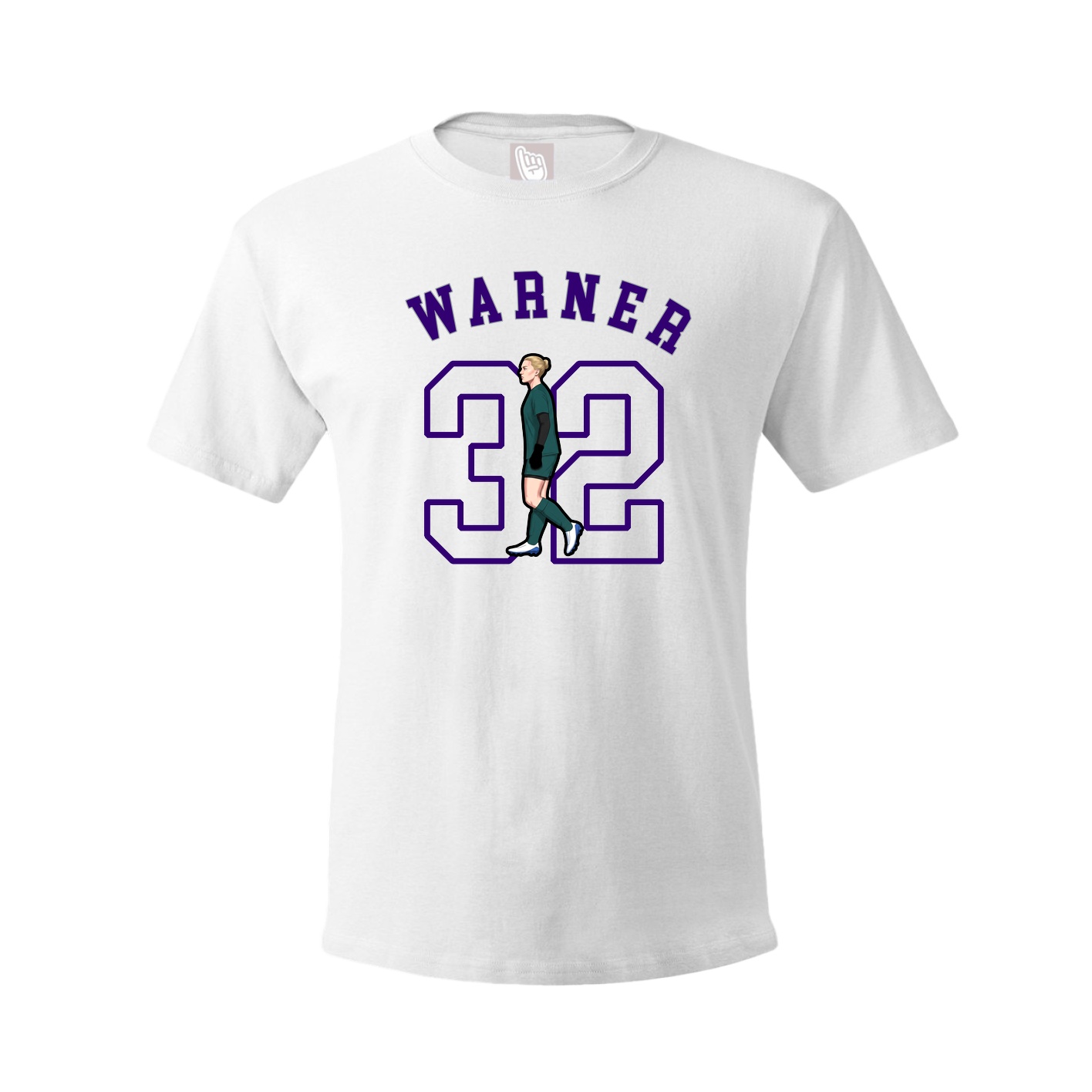 Tee — Shirsey Arch in White