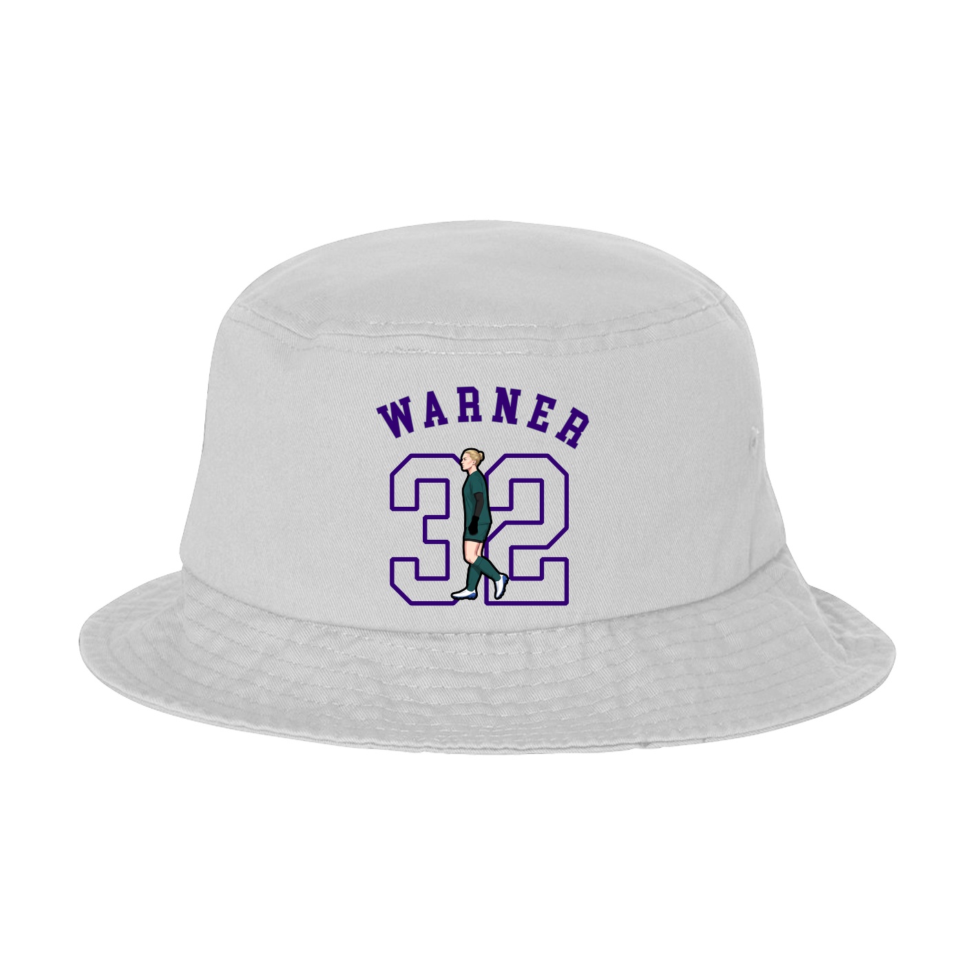 Bucket Cap — Shirsey Arch in White