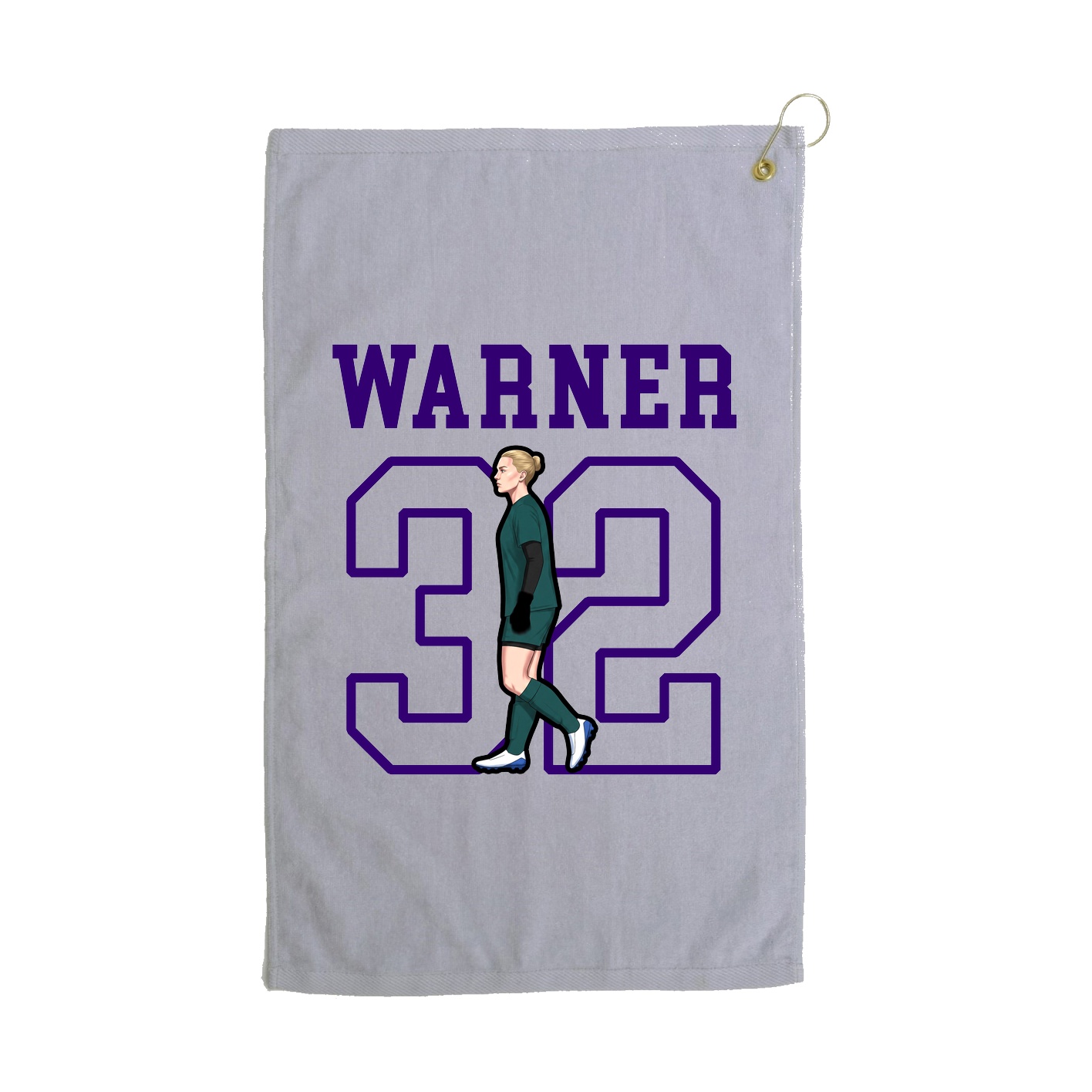 Golf Towel — Shirsey in Grey