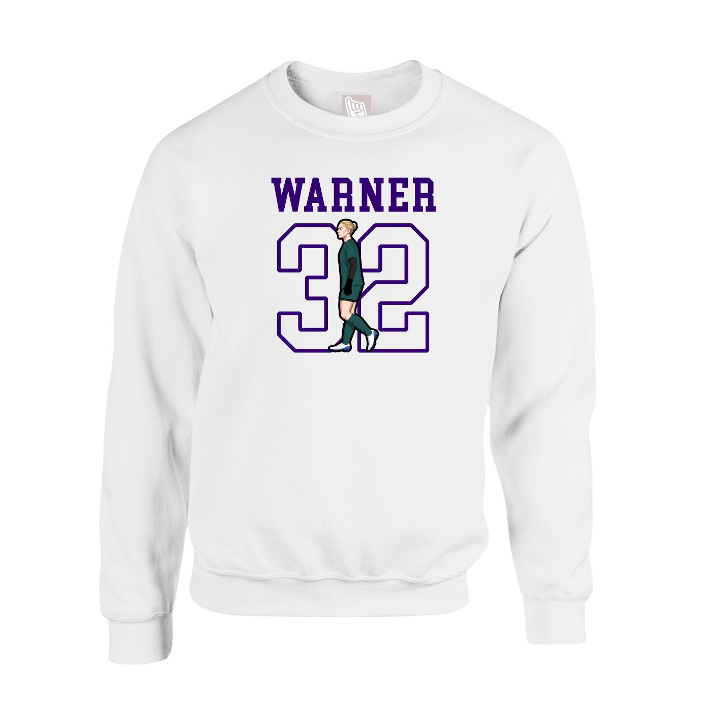 Fleece Crew — Shirsey in White