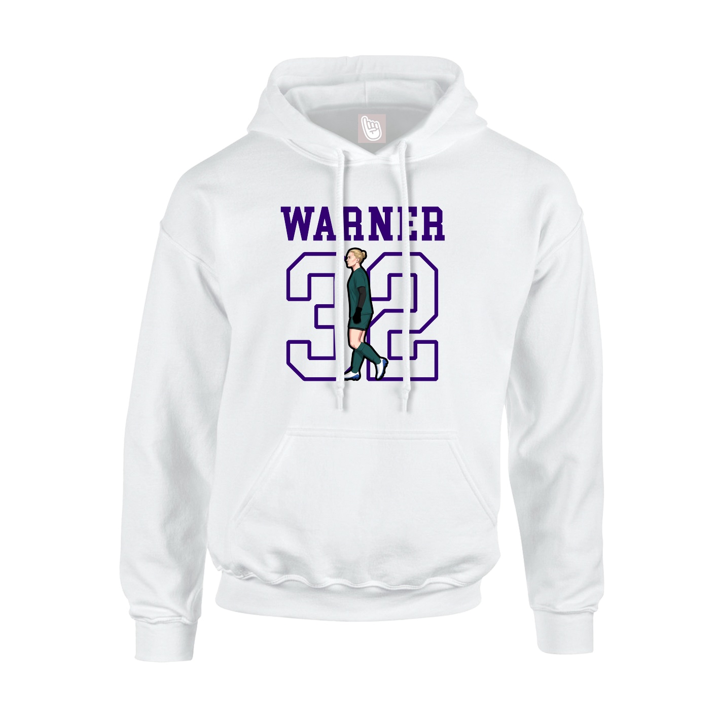 Youth Hoodie — Shirsey in White