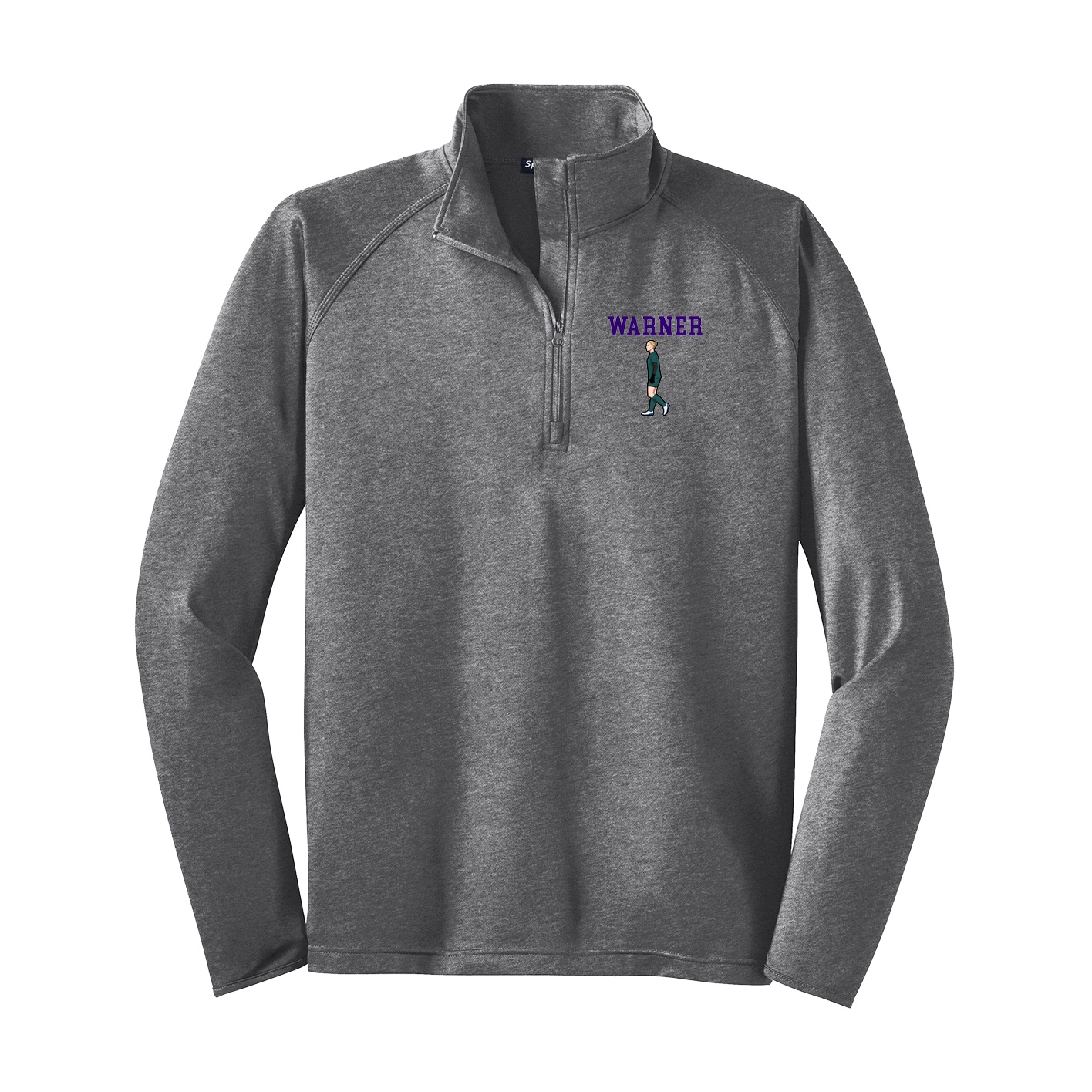 Q-Zip Pullover — Shirsey in Grey