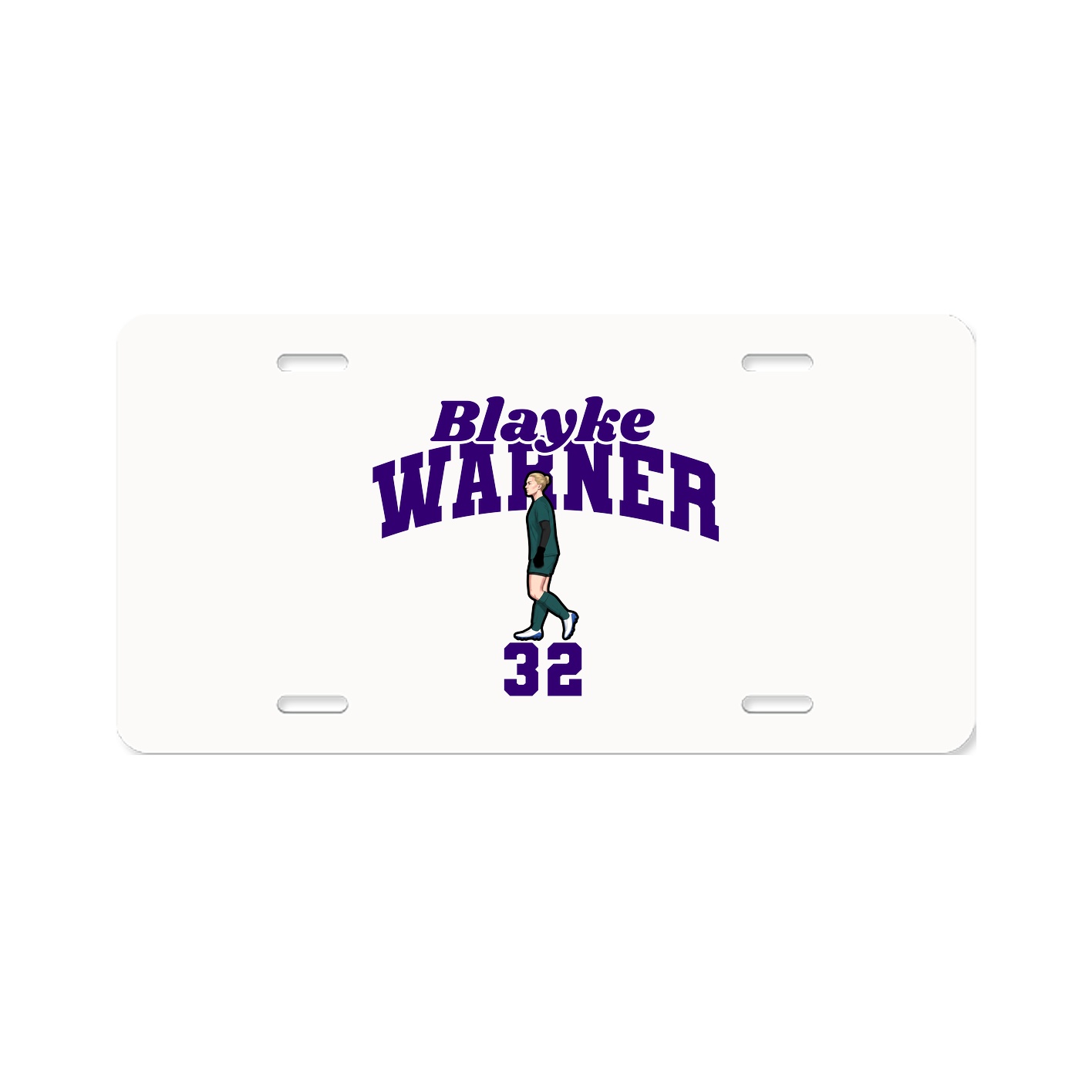 License Plate — Signature Arch in Classic