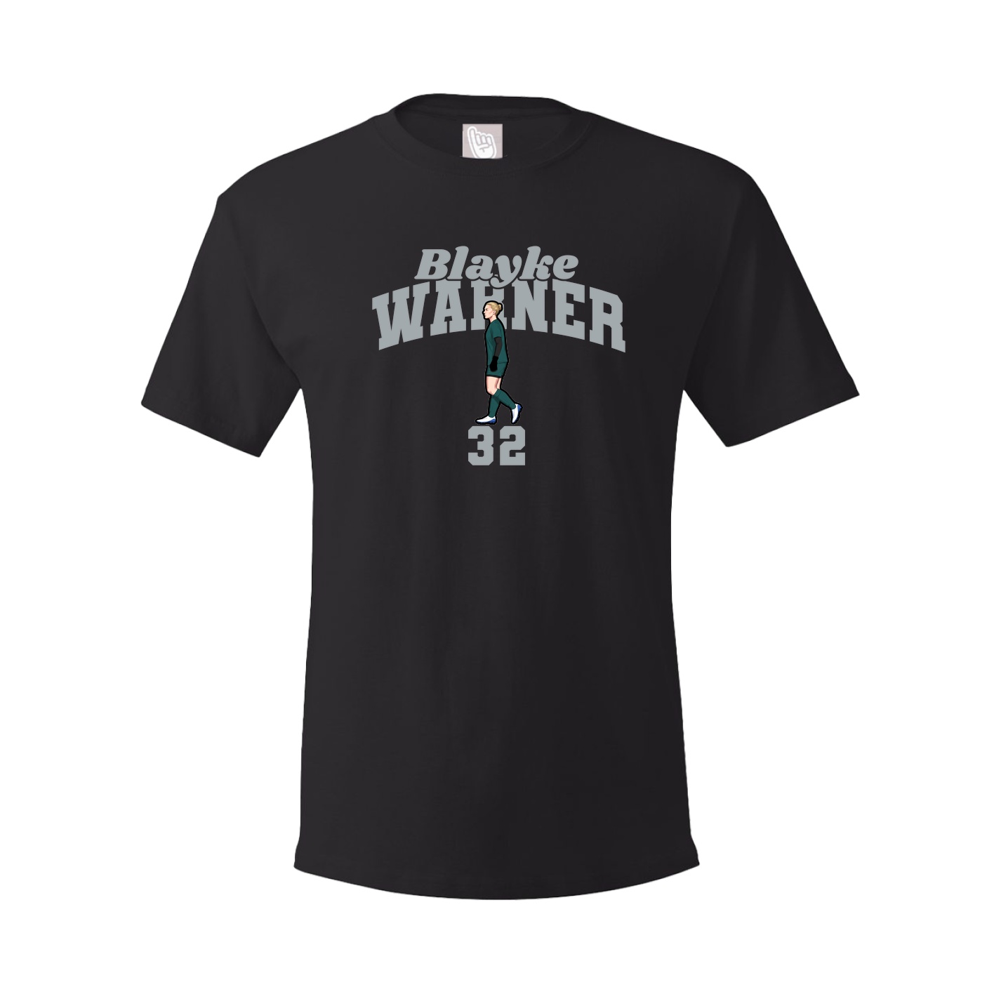 Tee — Signature Arch in Black