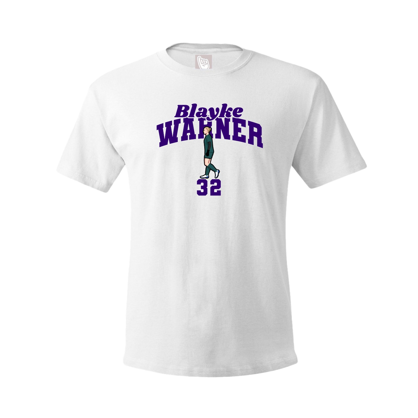 Tee — Signature Arch in White