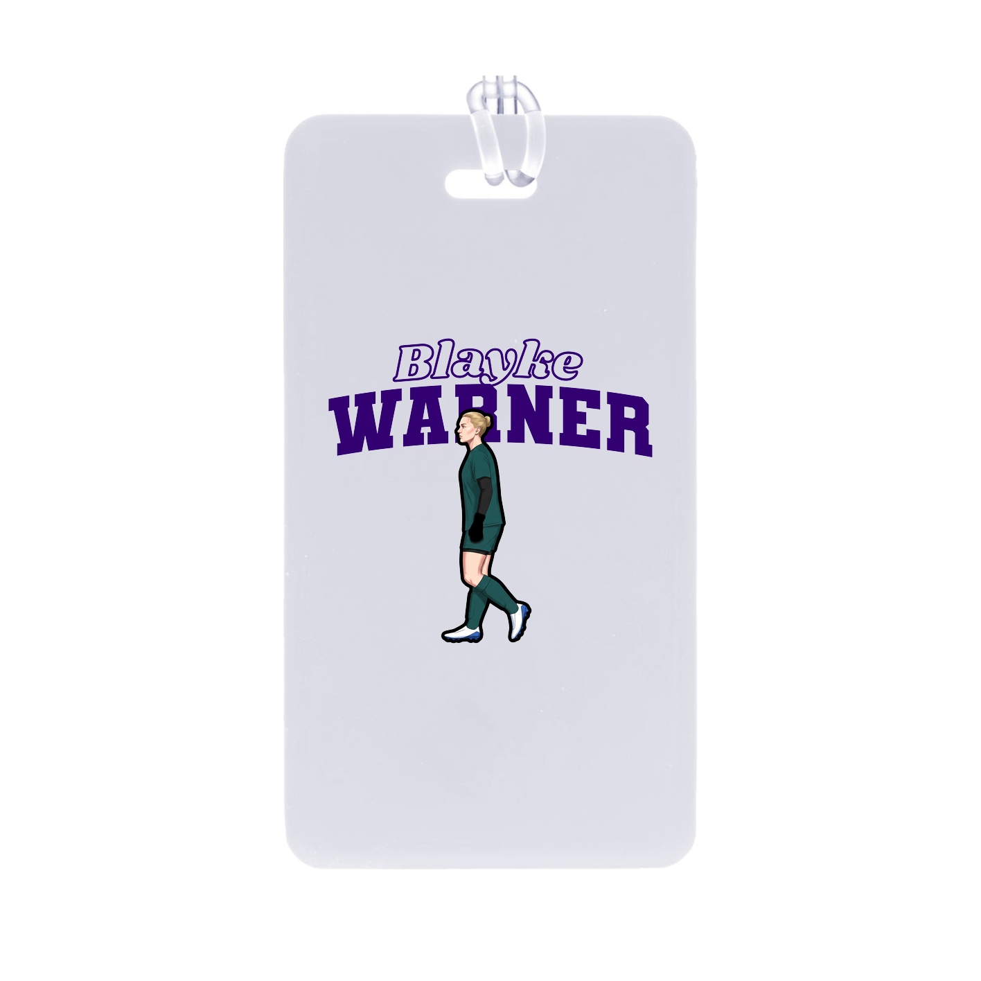 Bag Tag — Name Arch in Classic