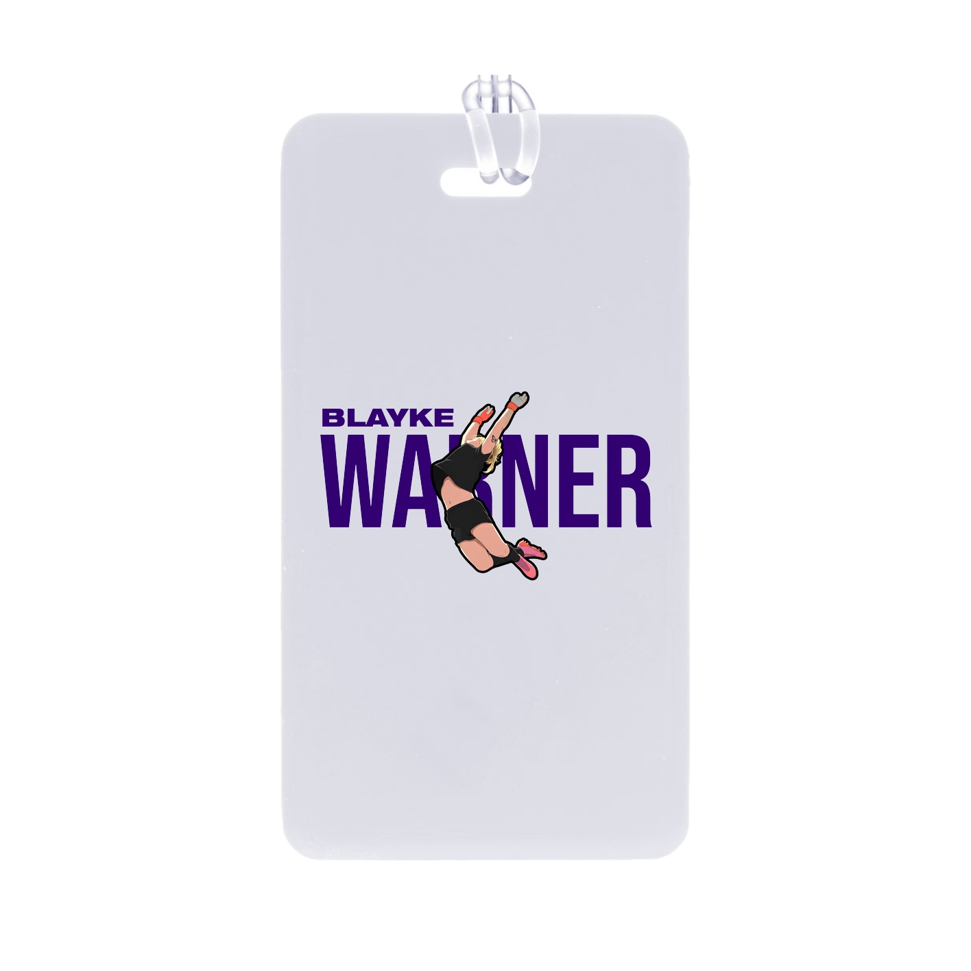Bag Tag — Player Name in Classic