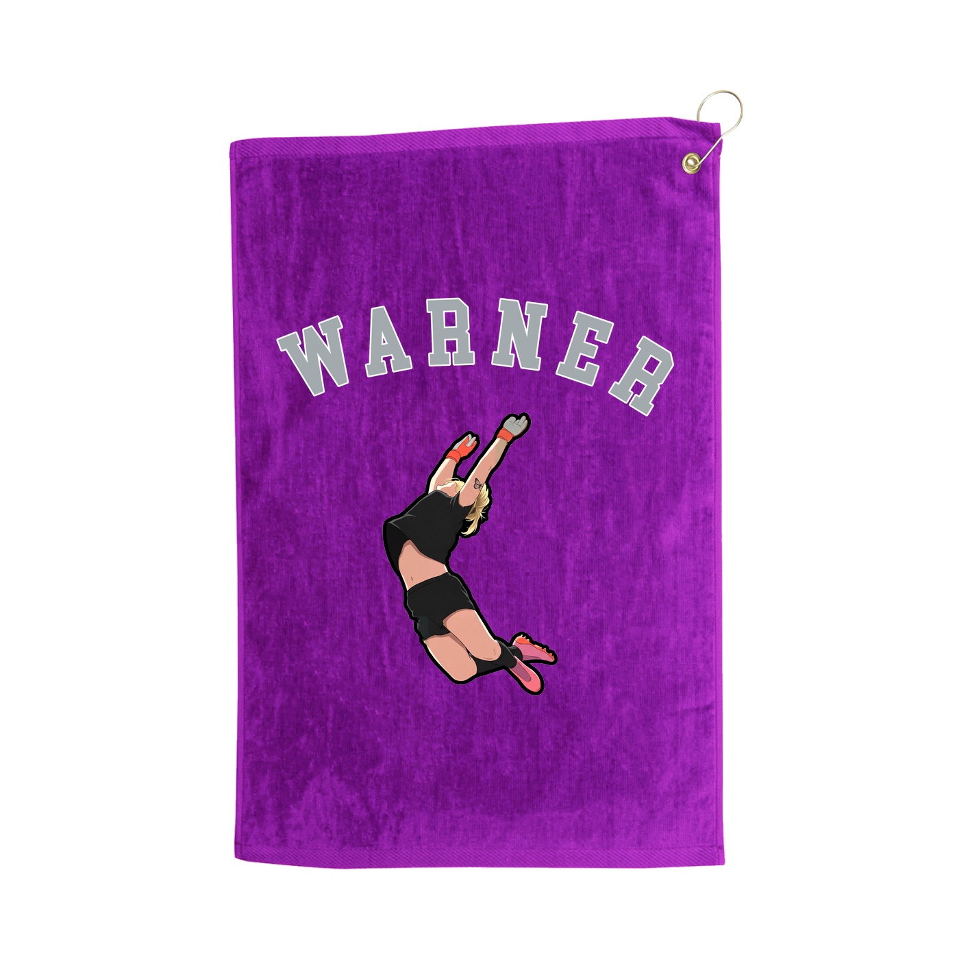 Golf Towel — Shirsey Arch in Purple