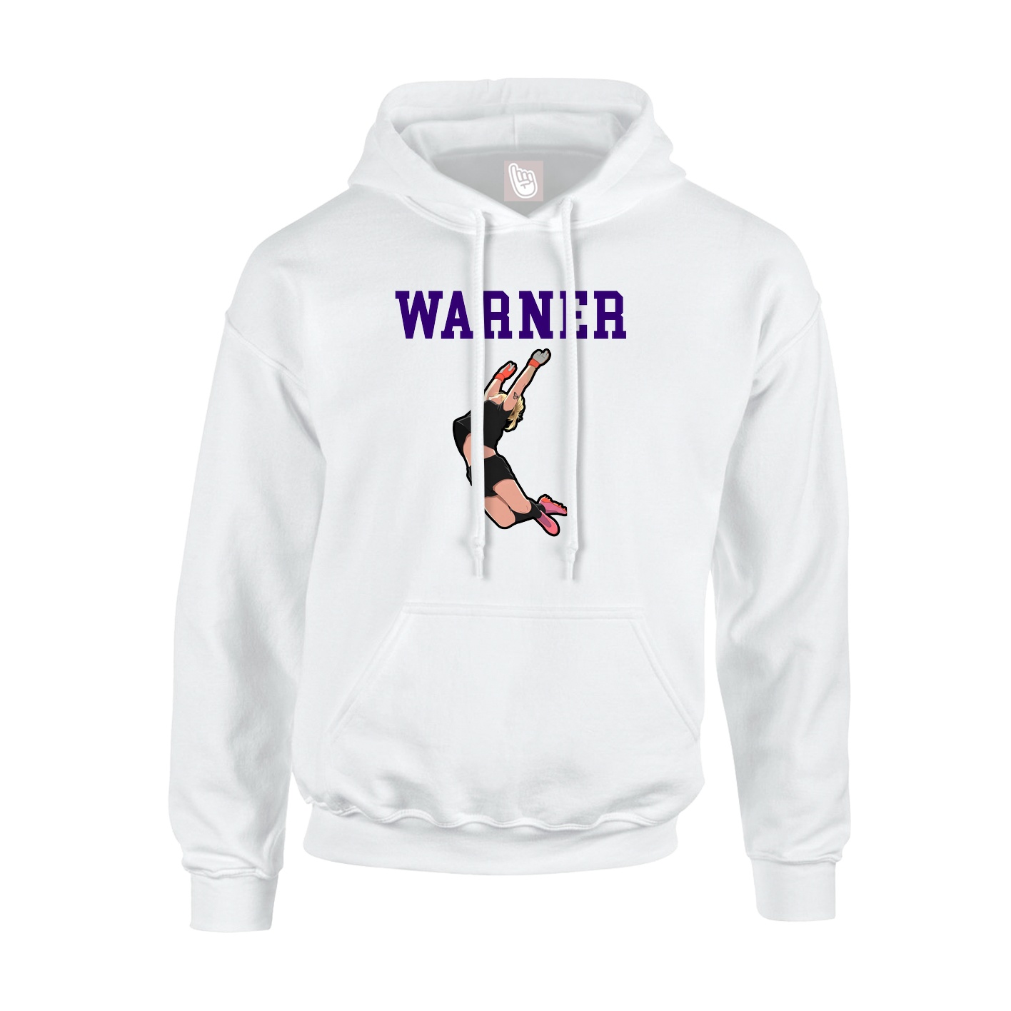 Hoodie — Shirsey in White
