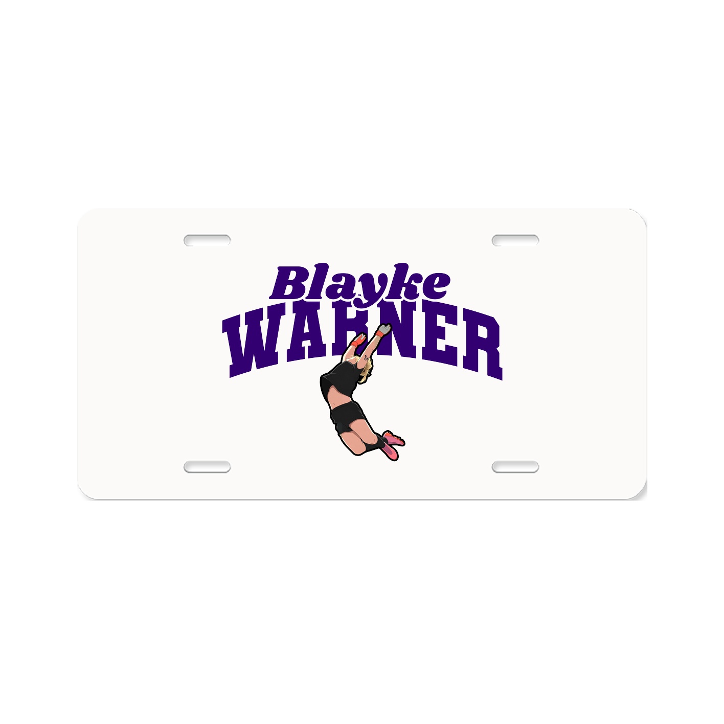 License Plate — Signature Arch in Classic