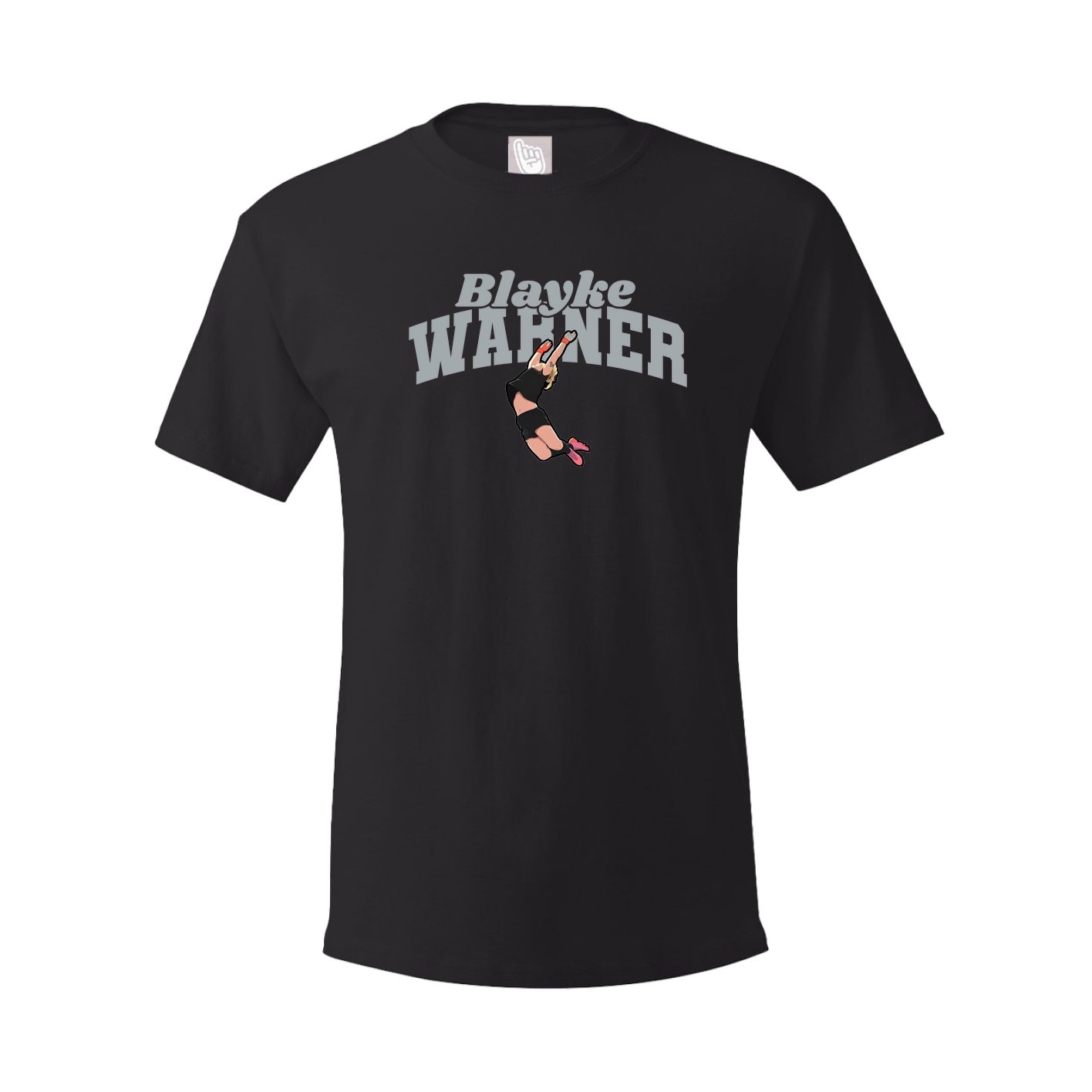Youth Tee — Signature Arch in Black
