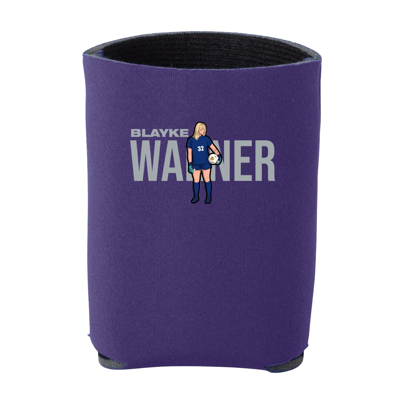 Can Holder — Player Name in Purple