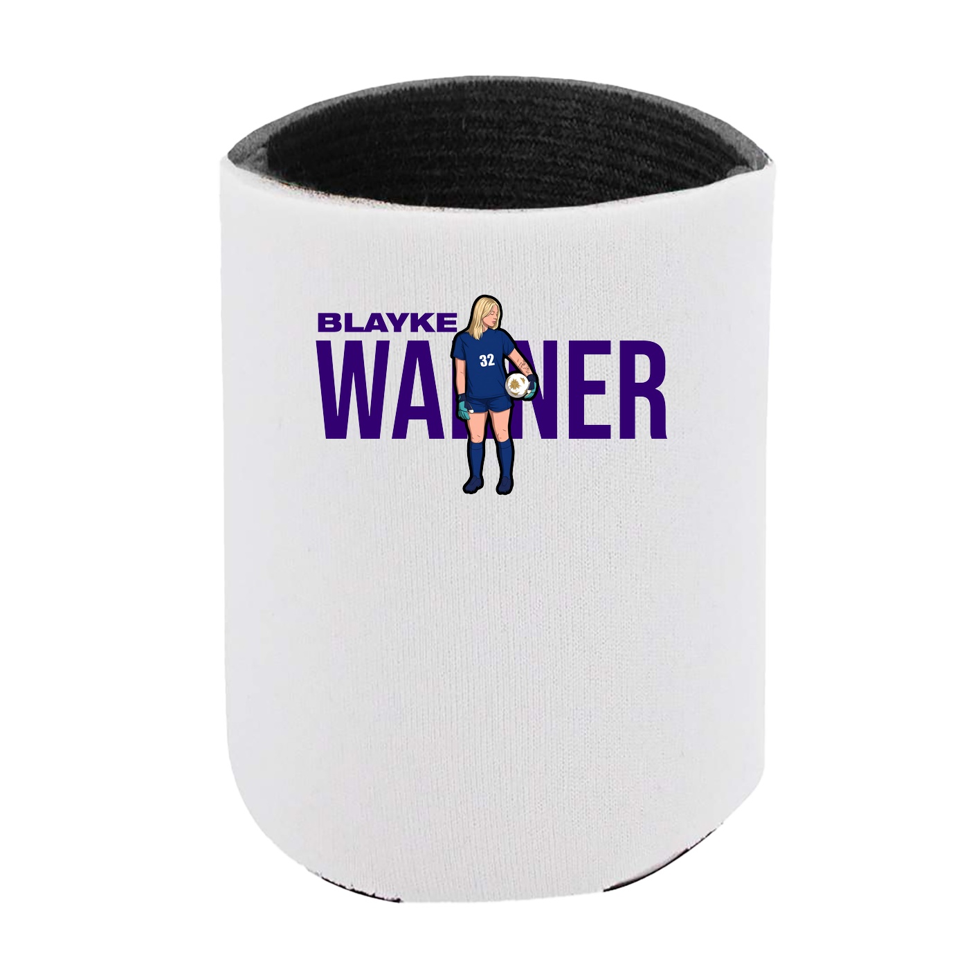 Can Holder — Player Name in White