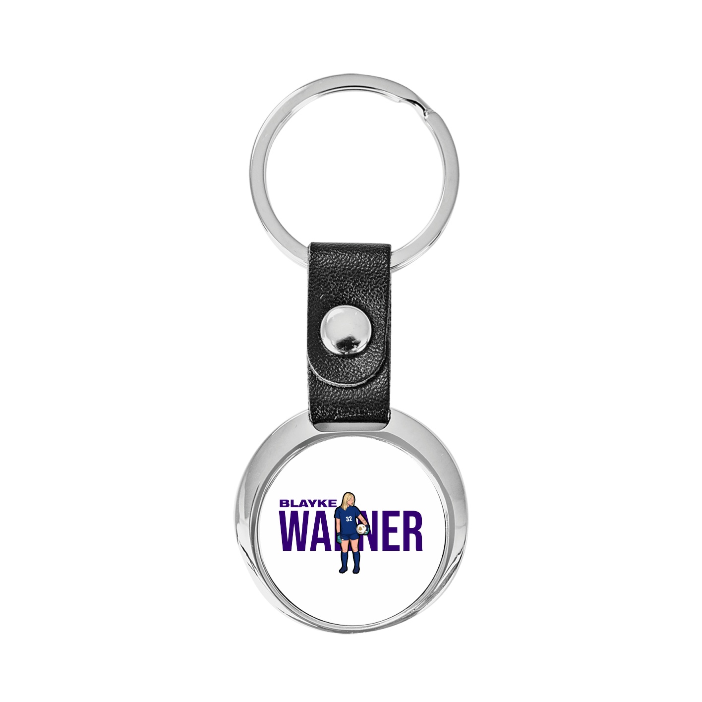 Key Chain — Player Name in Classic