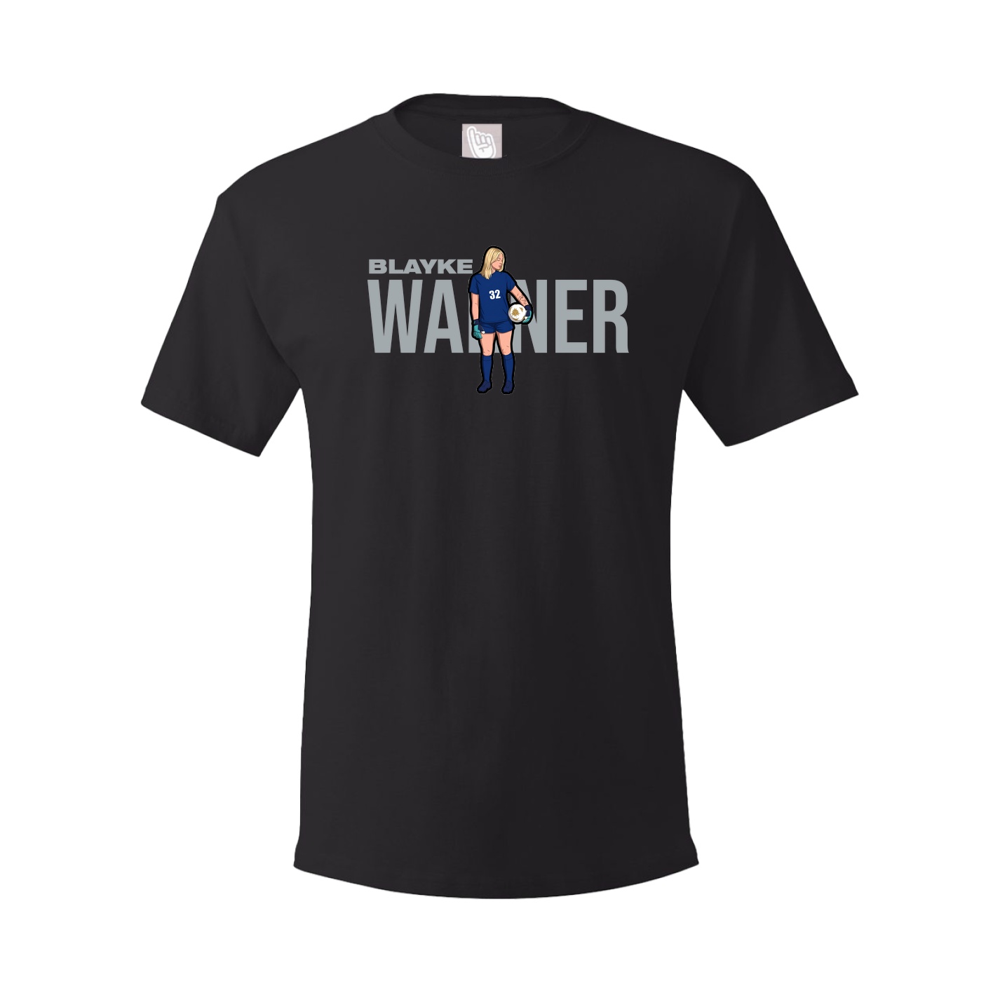 Youth Tee — Player Name in Black