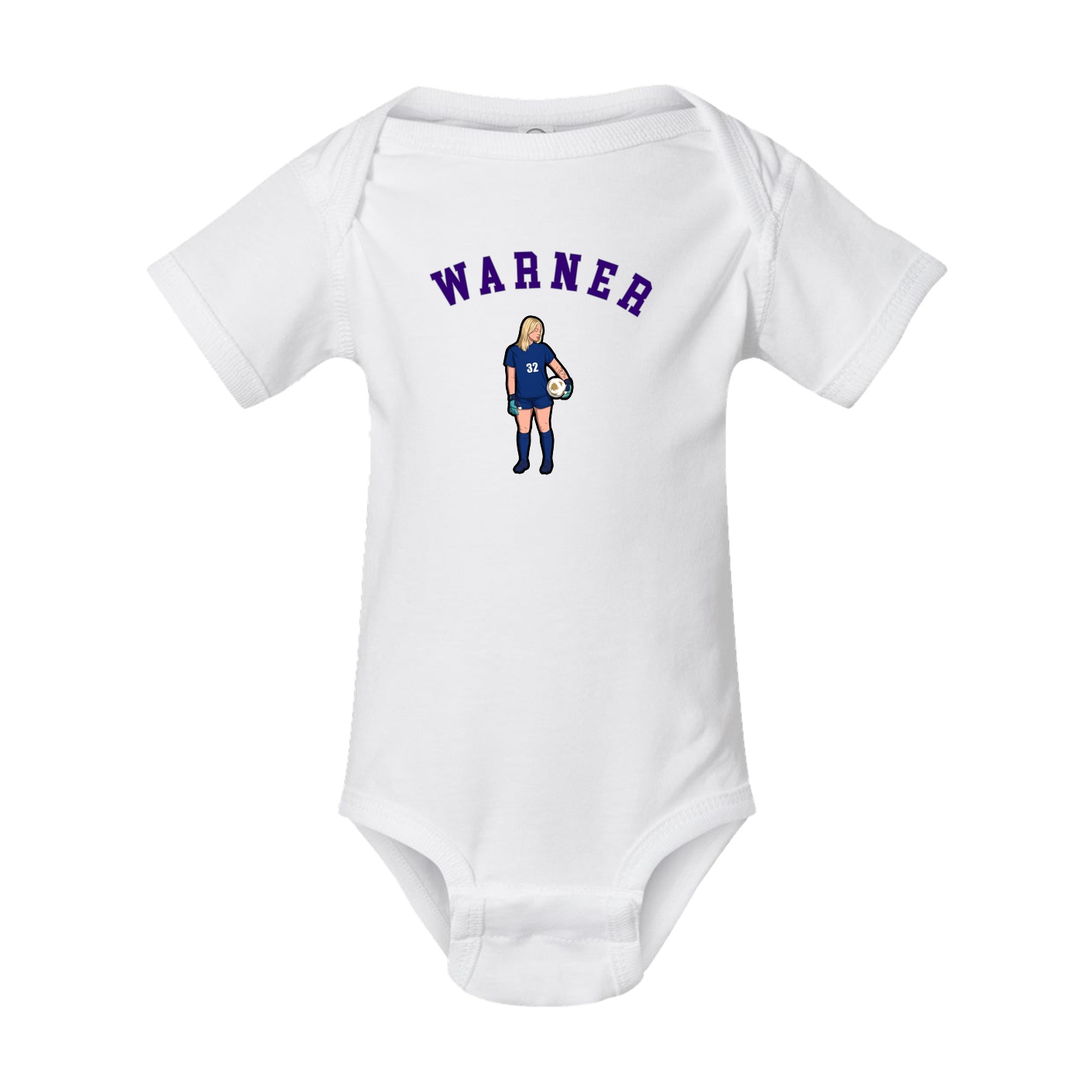 Baby Onesie — Shirsey Arch in White