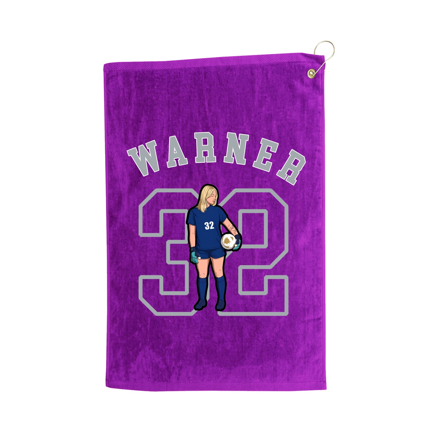 Golf Towel — Shirsey Arch in Purple