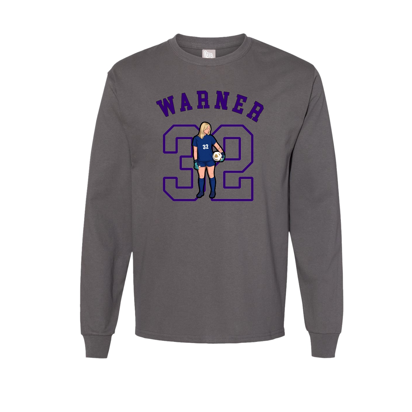 Long Sleeve Tee — Shirsey Arch in Grey
