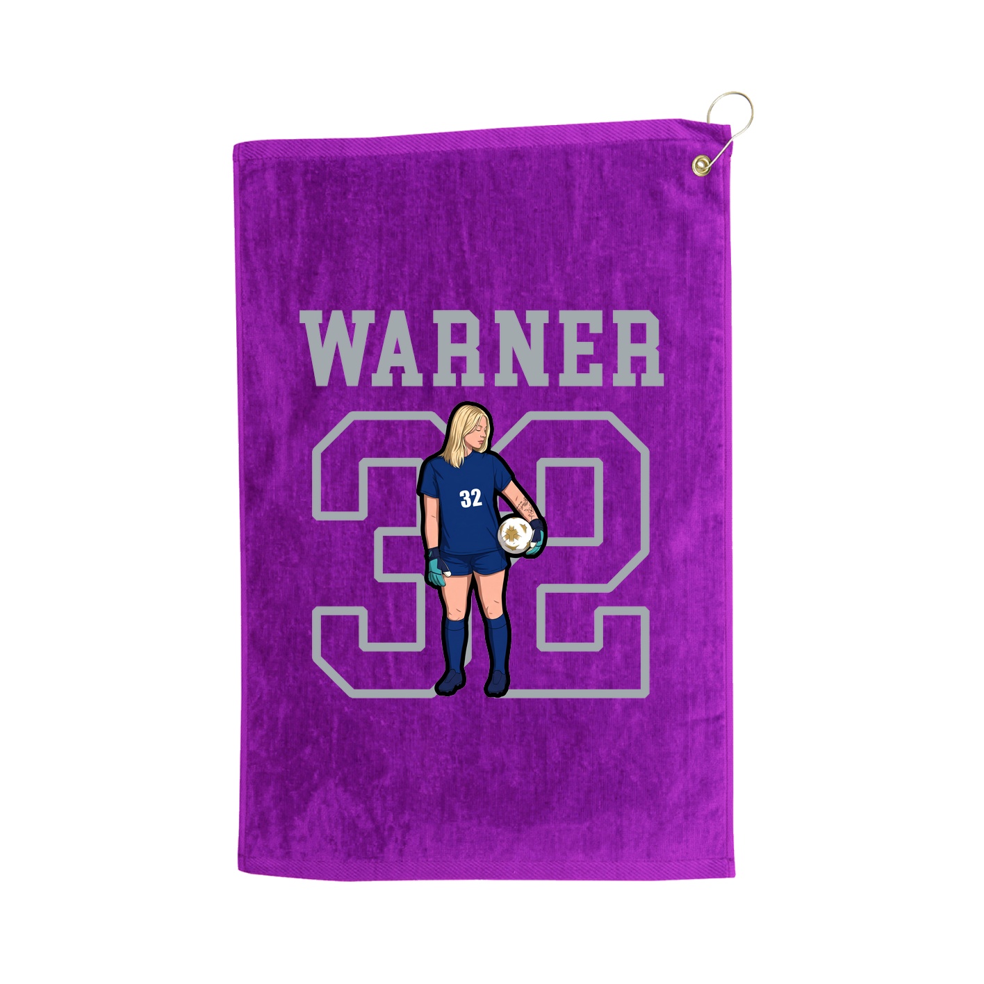 Golf Towel — Shirsey in Purple