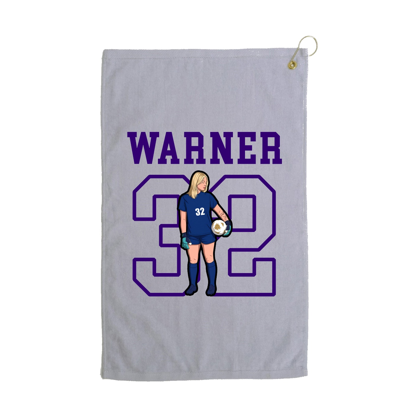 Golf Towel — Shirsey in Grey