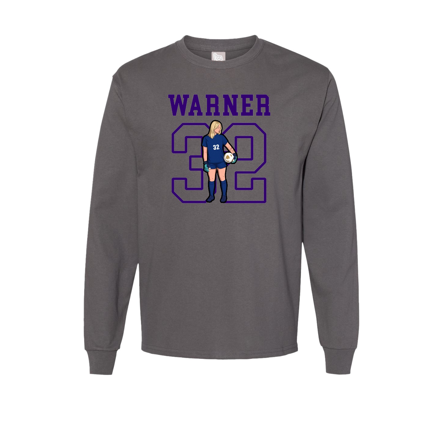 Long Sleeve Tee — Shirsey in Grey