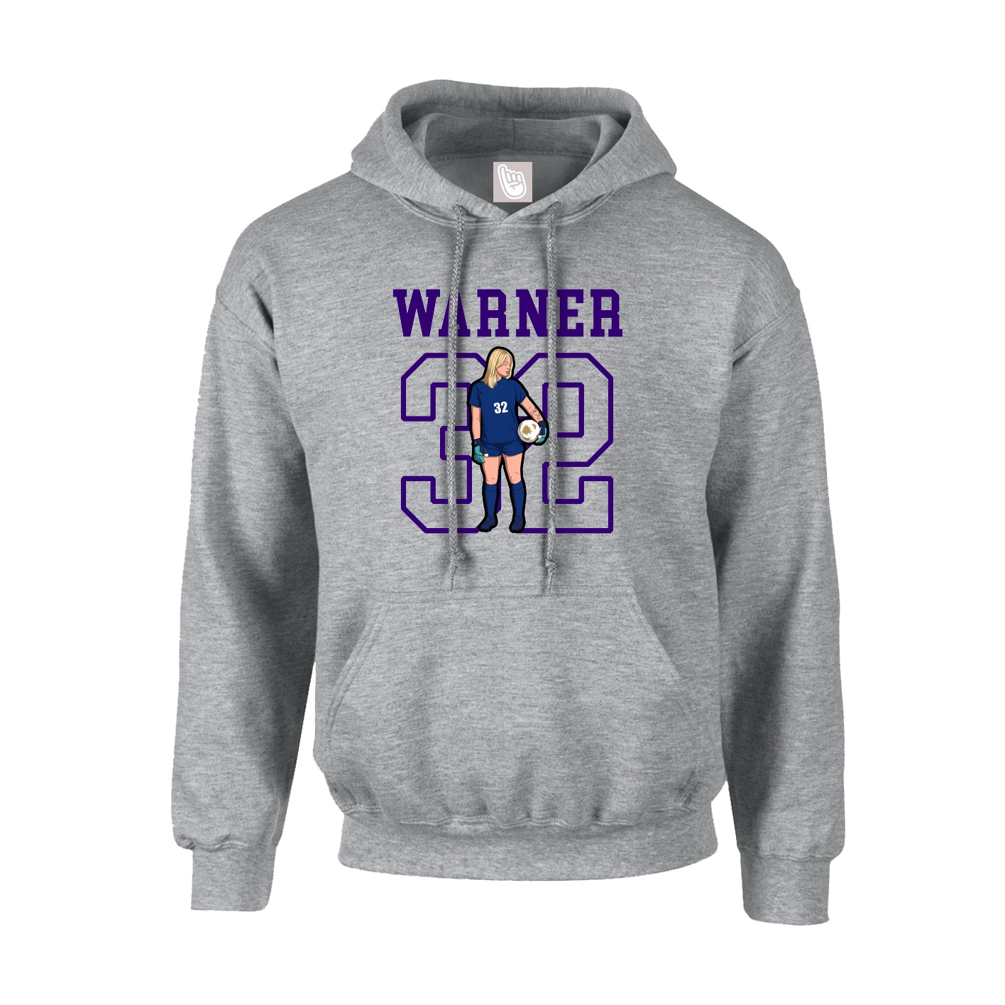 Youth Hoodie — Shirsey in Grey