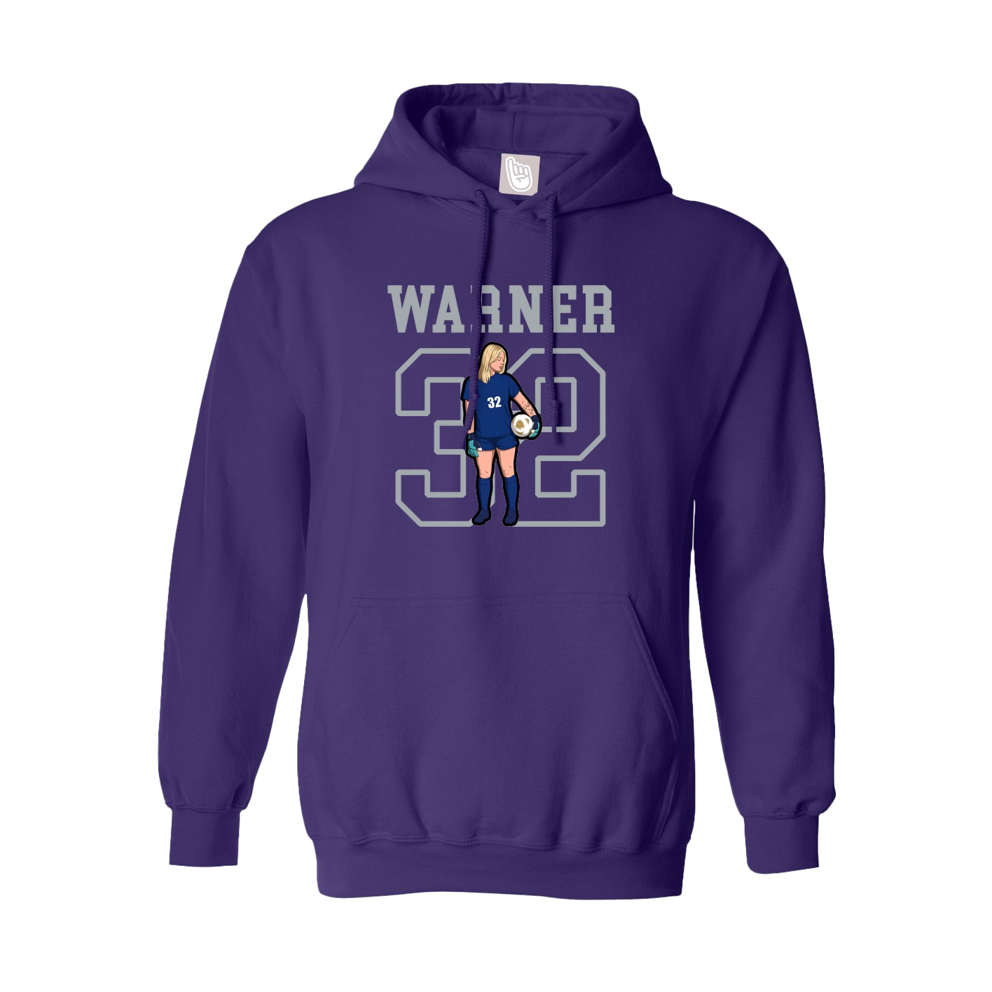 Youth Hoodie — Shirsey in Purple