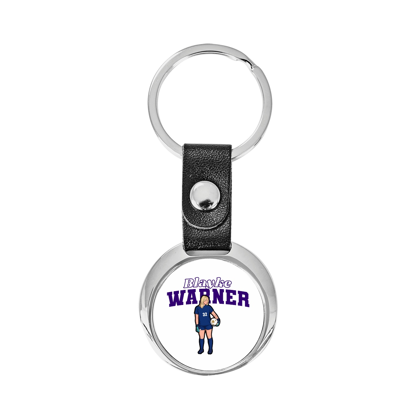 Key Chain — Name Arch in Classic