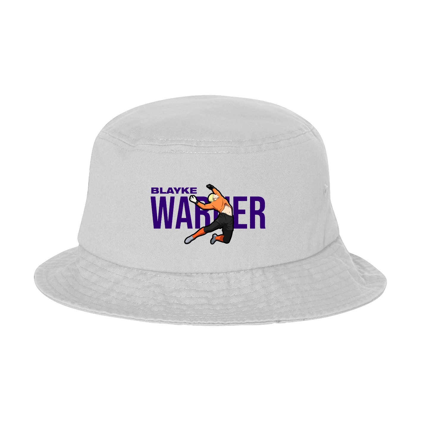Bucket Cap — Player Name in White