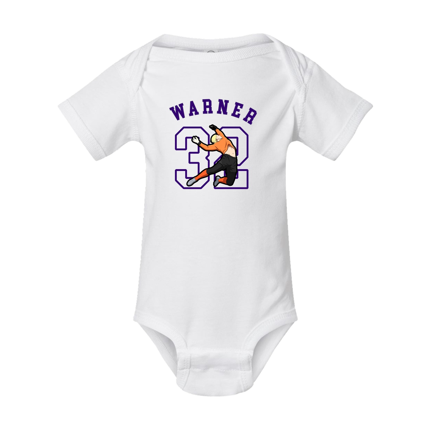 Baby Onesie — Shirsey Arch in White