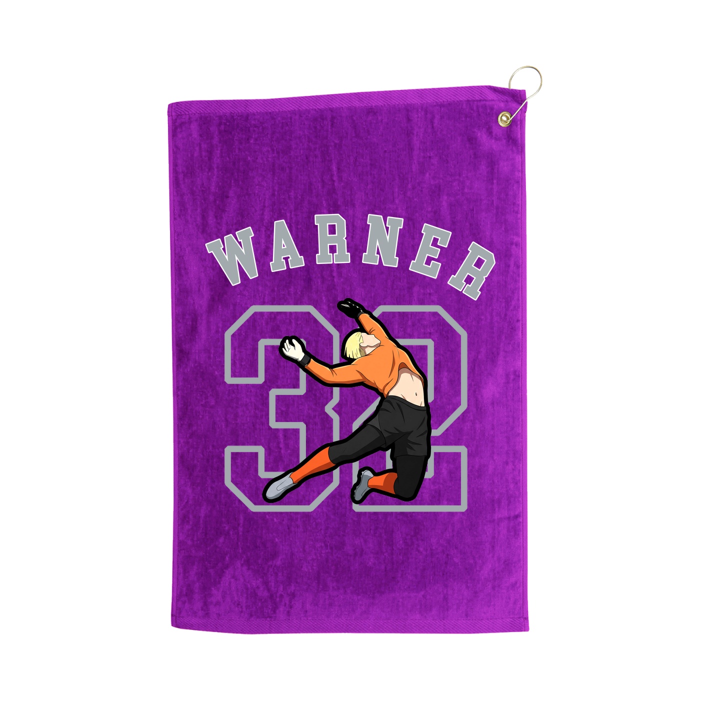 Golf Towel — Shirsey Arch in Purple