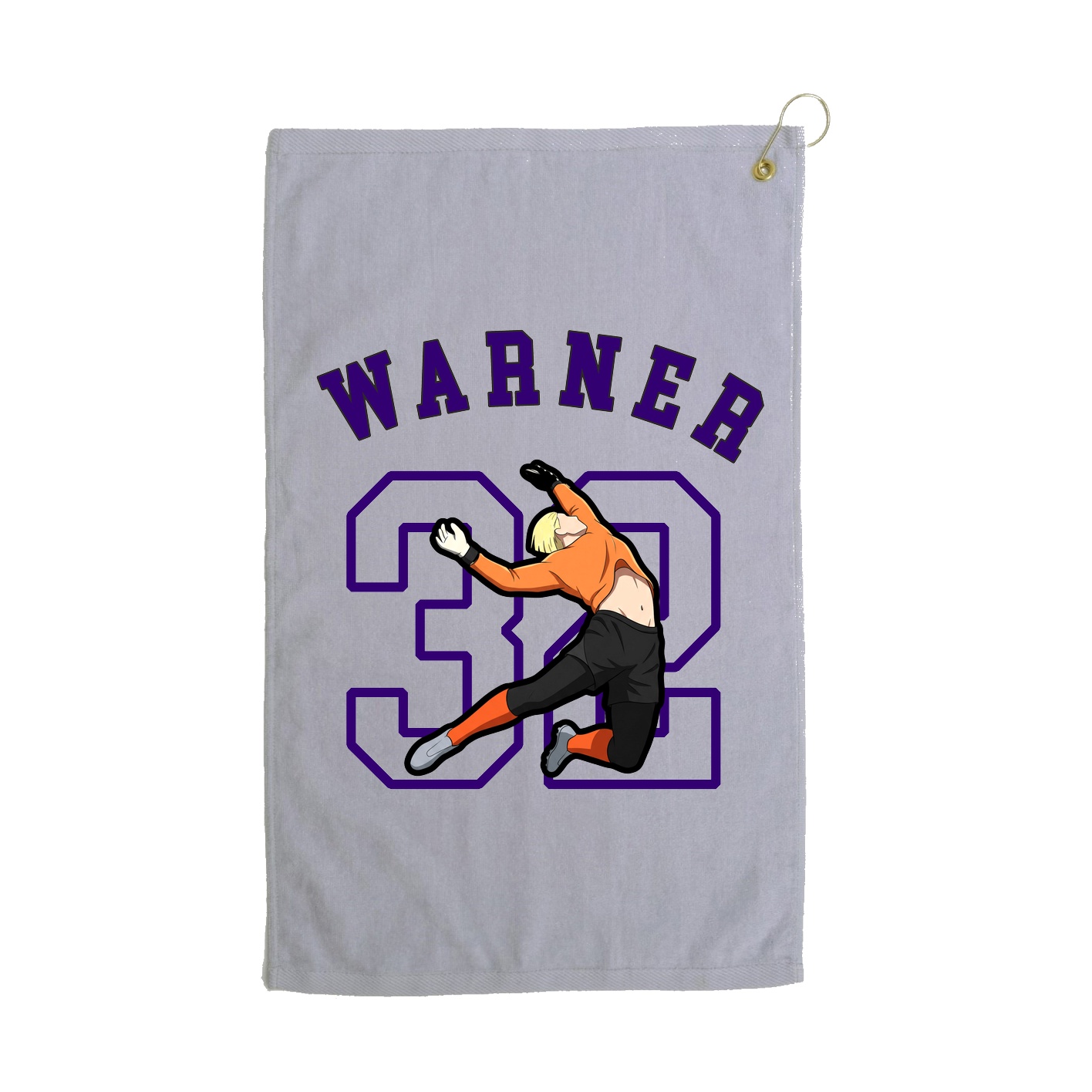 Golf Towel — Shirsey Arch in Grey