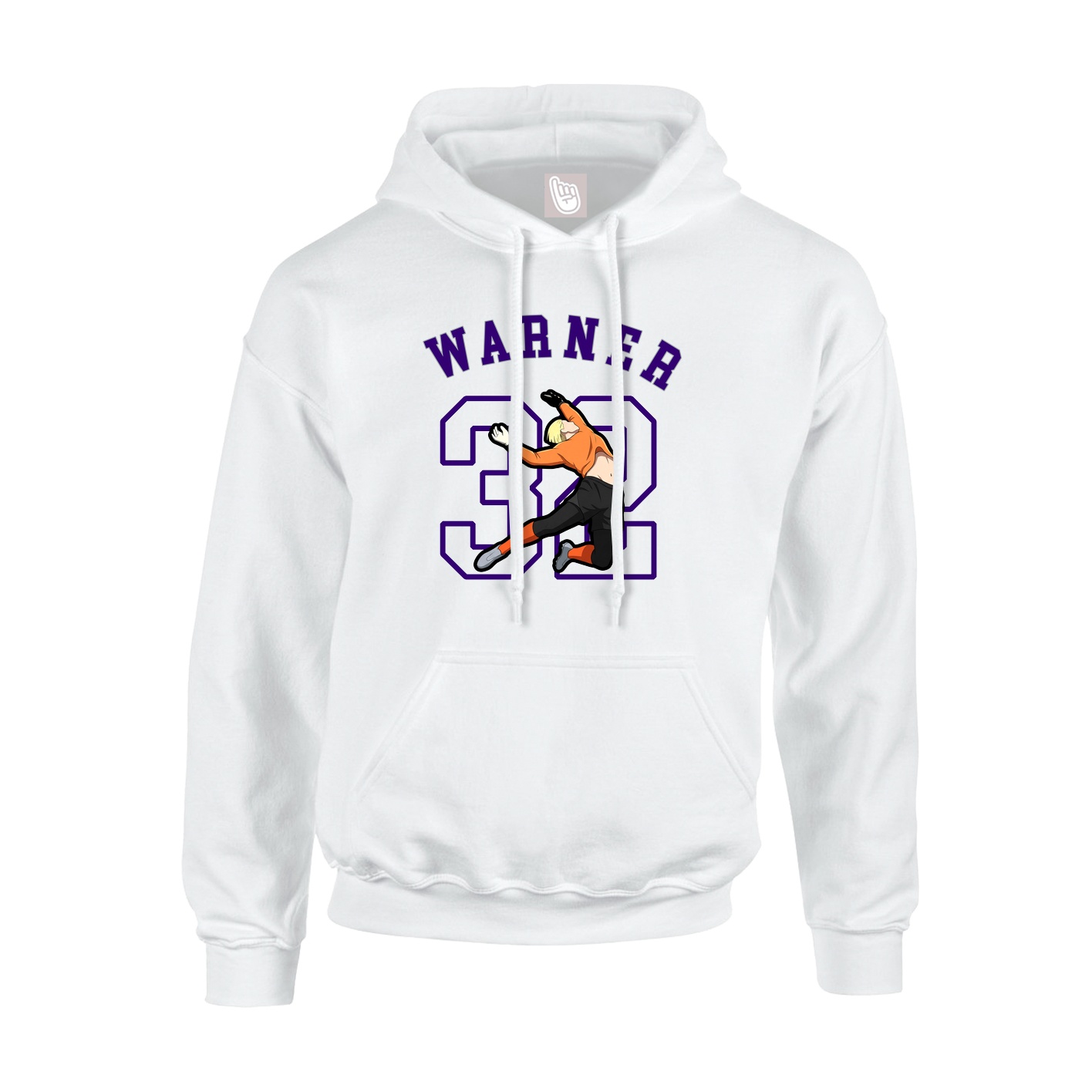 Hoodie — Shirsey Arch in White