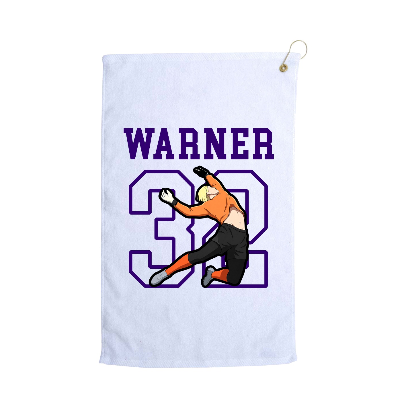 Golf Towel — Shirsey in White