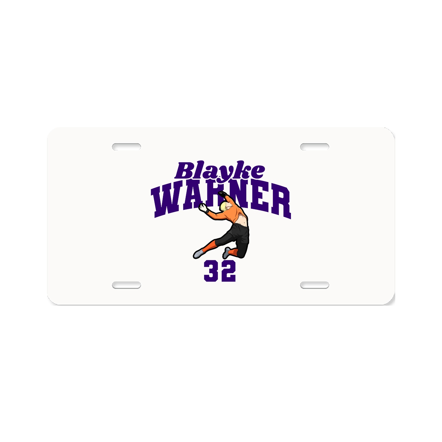 License Plate — Signature Arch in Classic