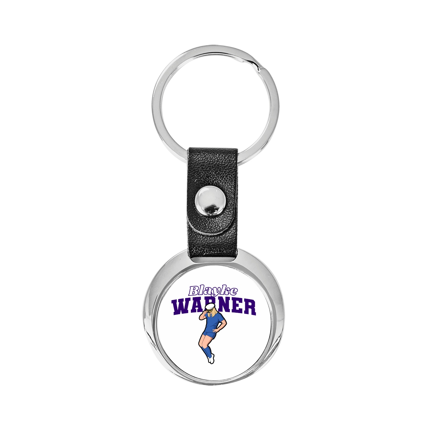 Key Chain — Name Arch in Classic