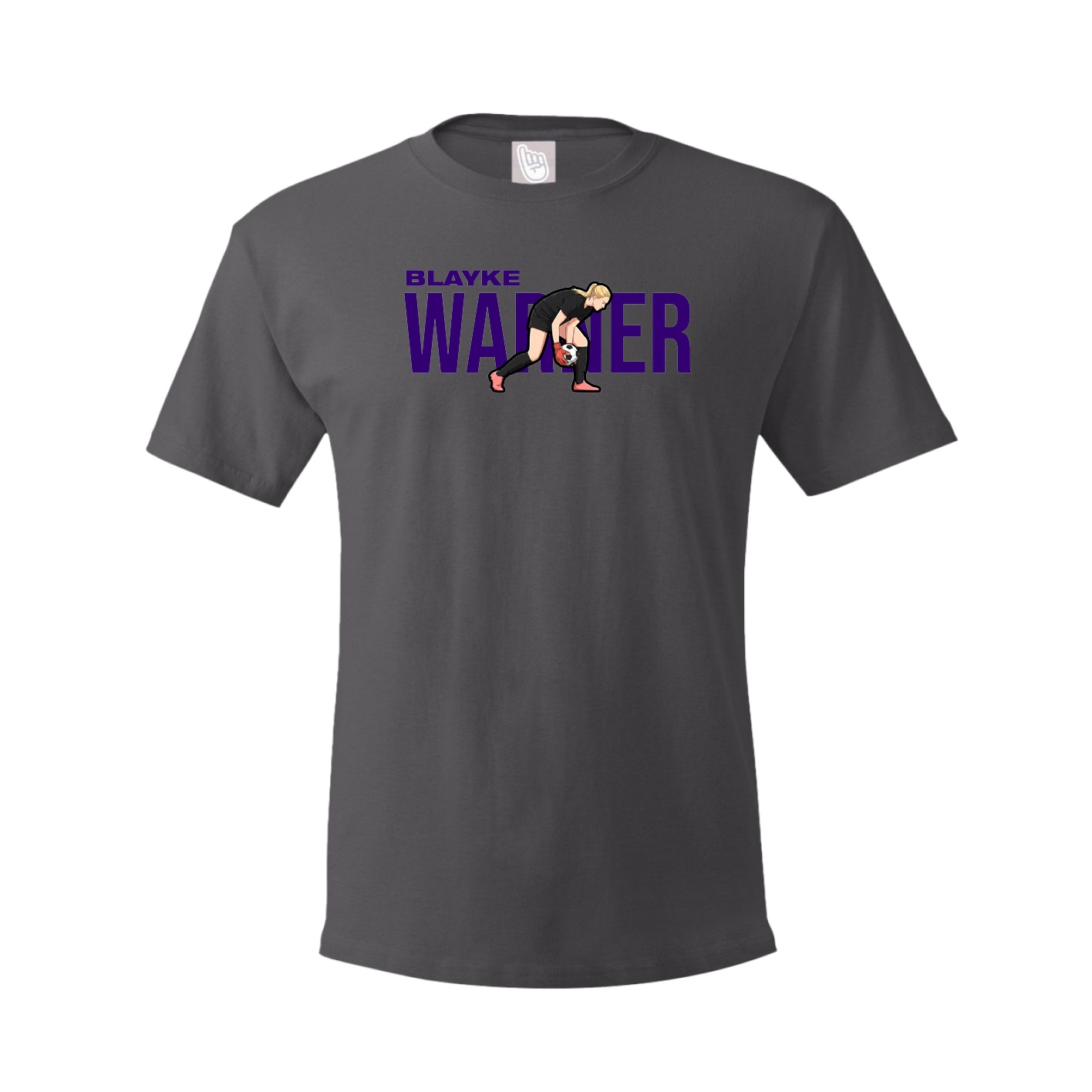 Tee — Player Name in Grey