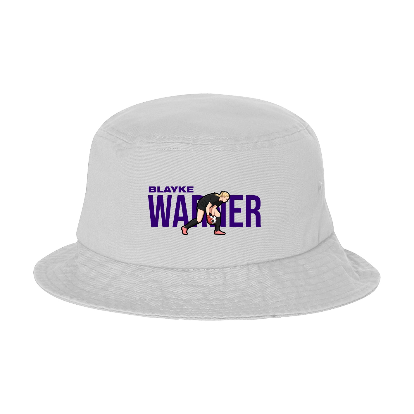 Bucket Cap — Player Name in White
