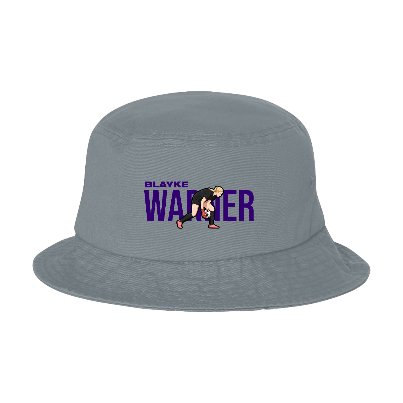 Bucket Cap — Player Name in Grey