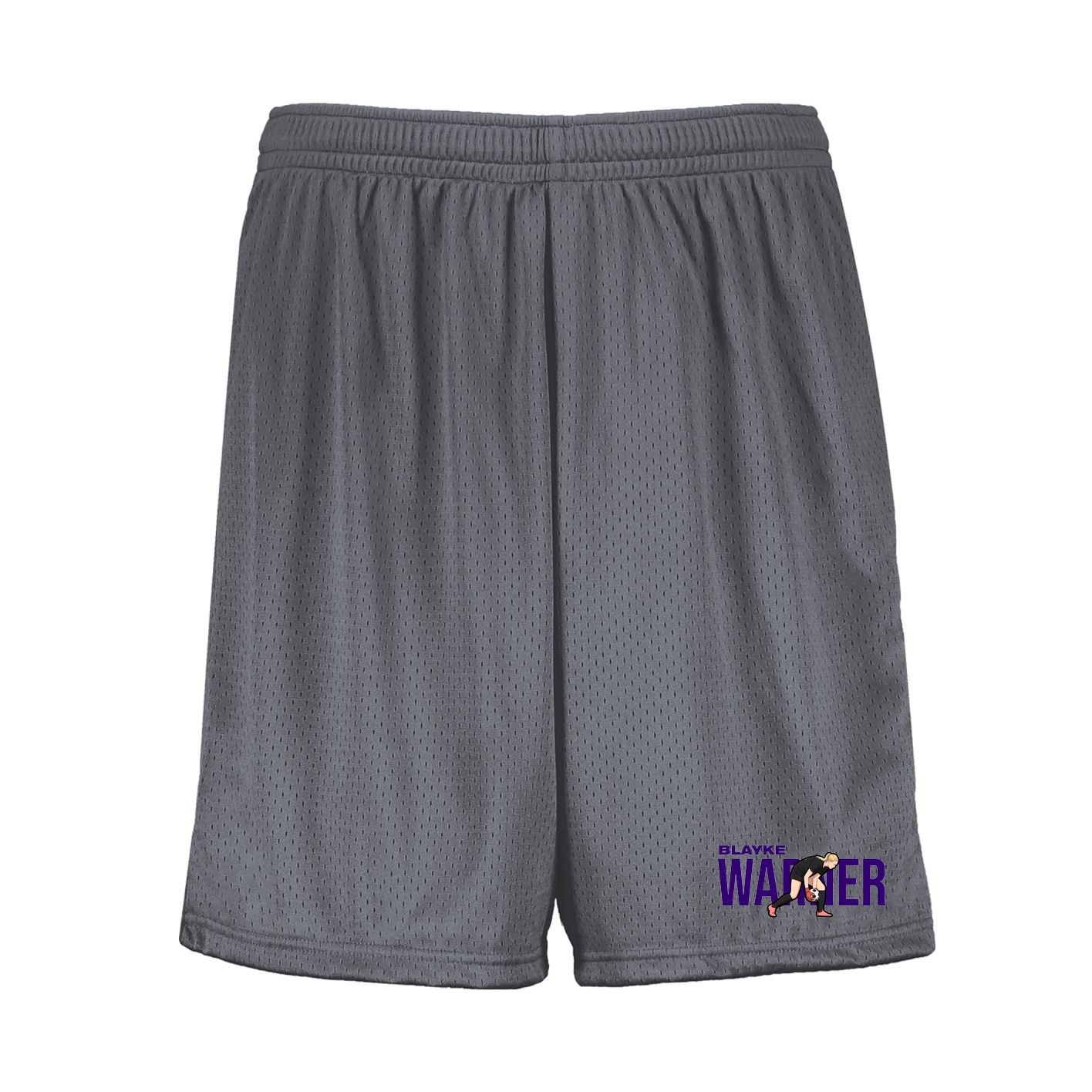 Shorts — Player Name in Grey