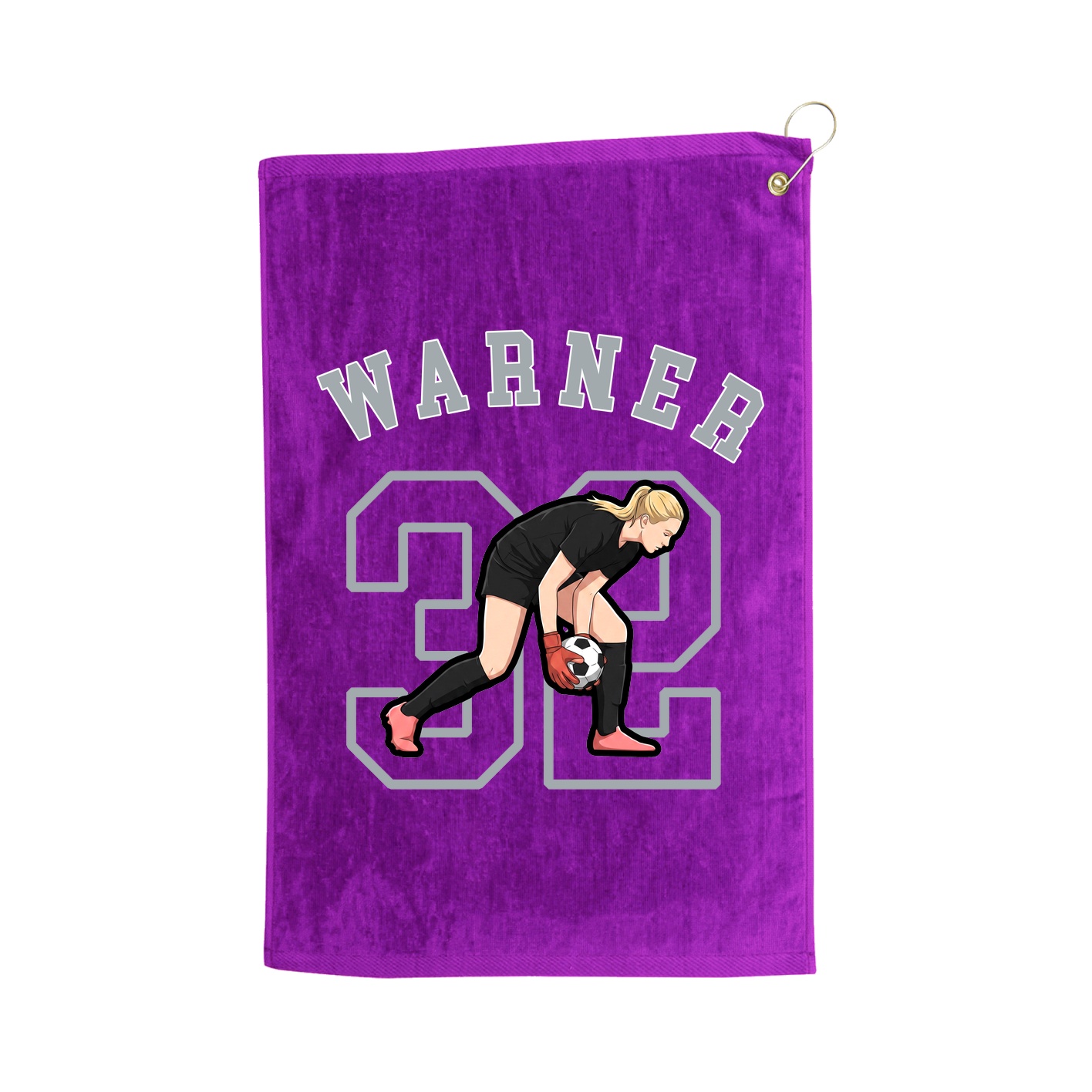 Golf Towel — Shirsey Arch in Purple