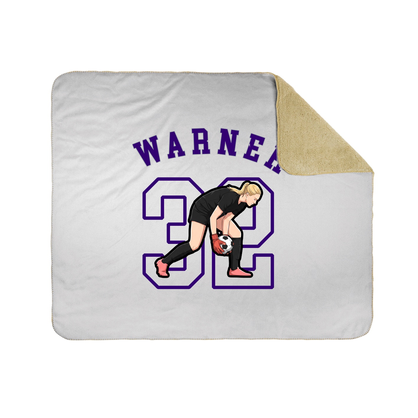 Throw Blanket — Shirsey Arch in White
