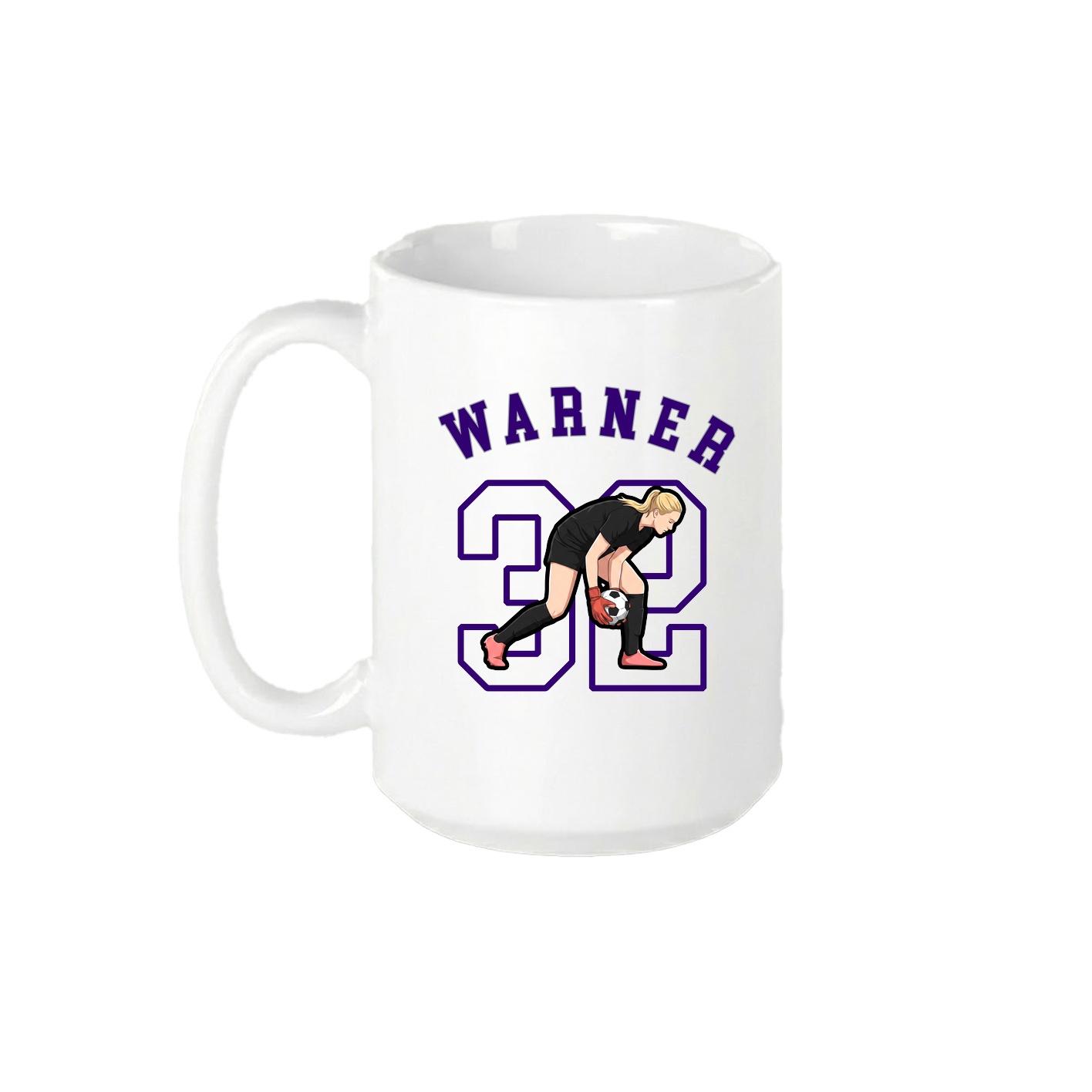 15oz Coffee Mug — Shirsey Arch in White