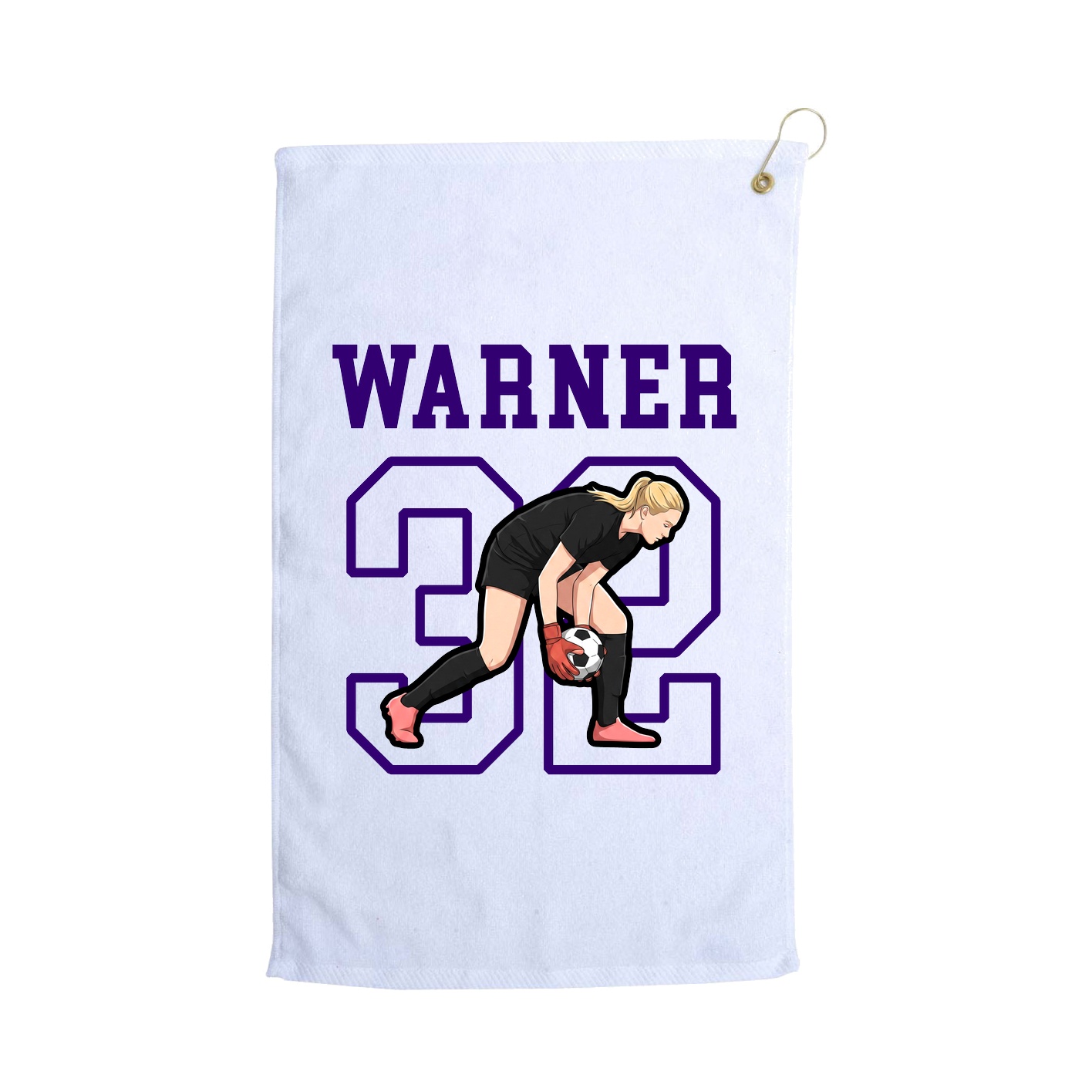 Golf Towel — Shirsey in White
